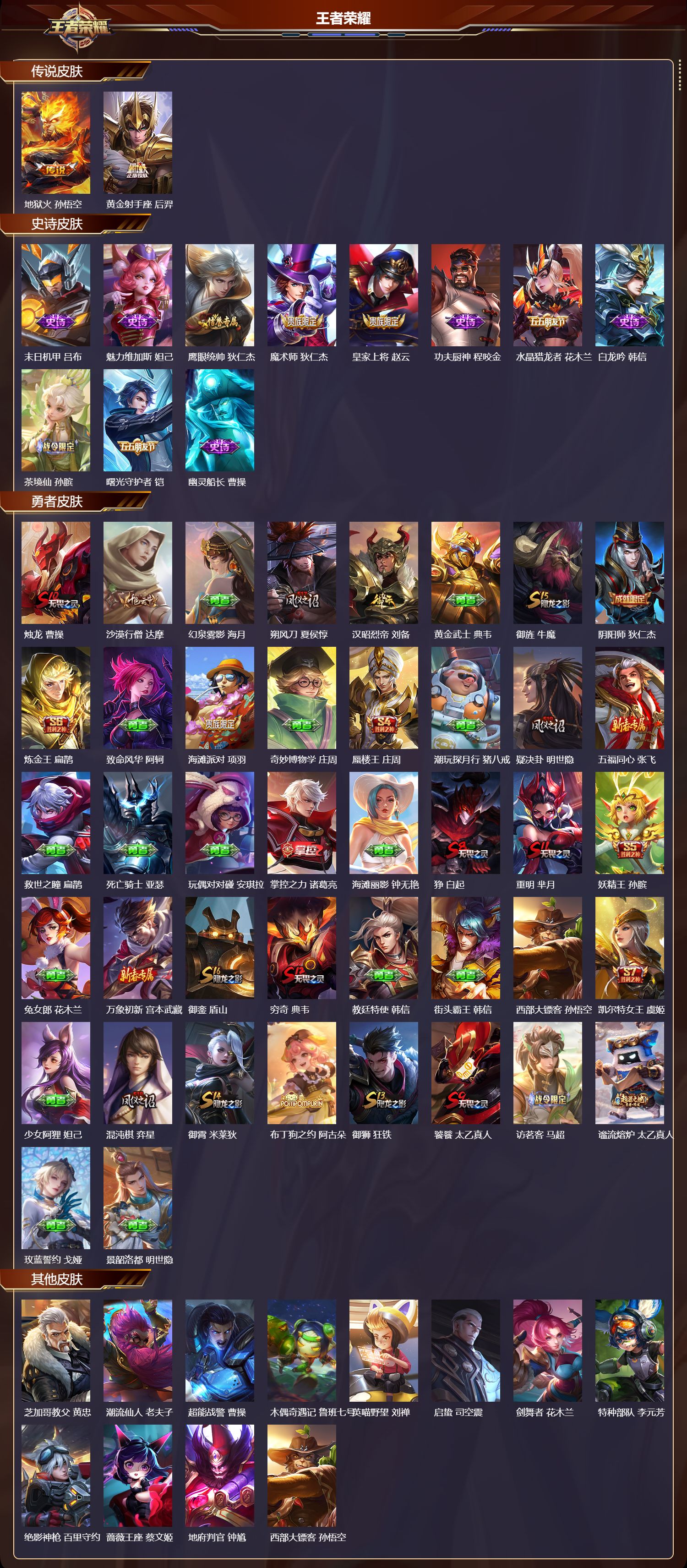 WZCMW4211707王者荣耀账号详情图8