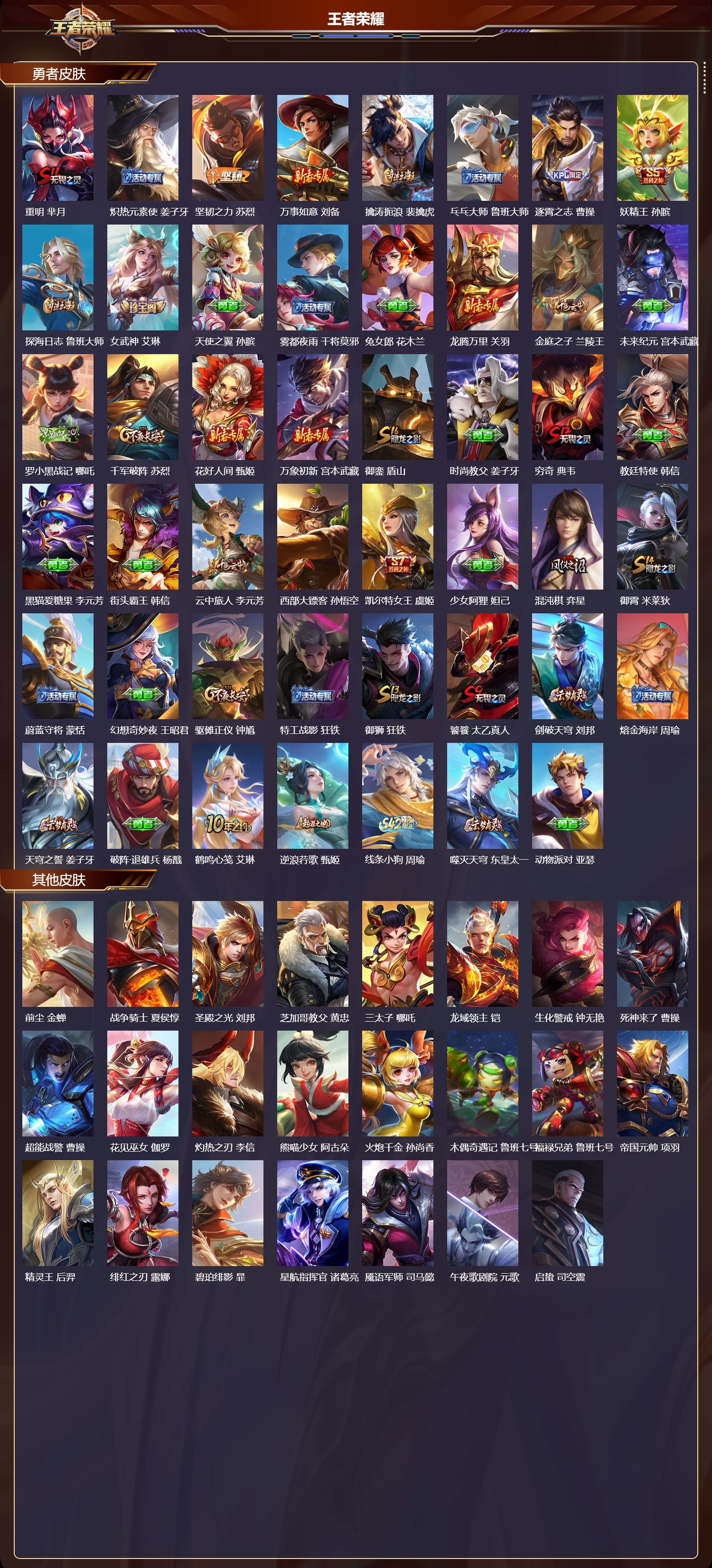 WZQM4205686王者荣耀账号详情图5