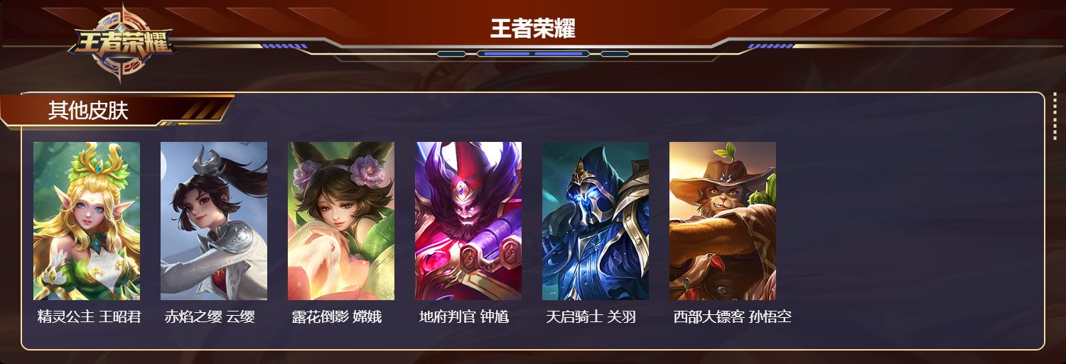 WZMK4205649王者荣耀账号详情图5