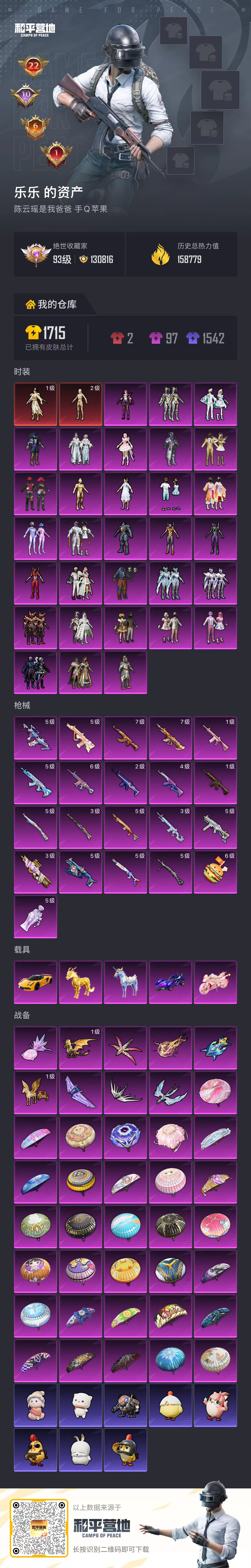 HPCMW4112616和平精英账号详情图2