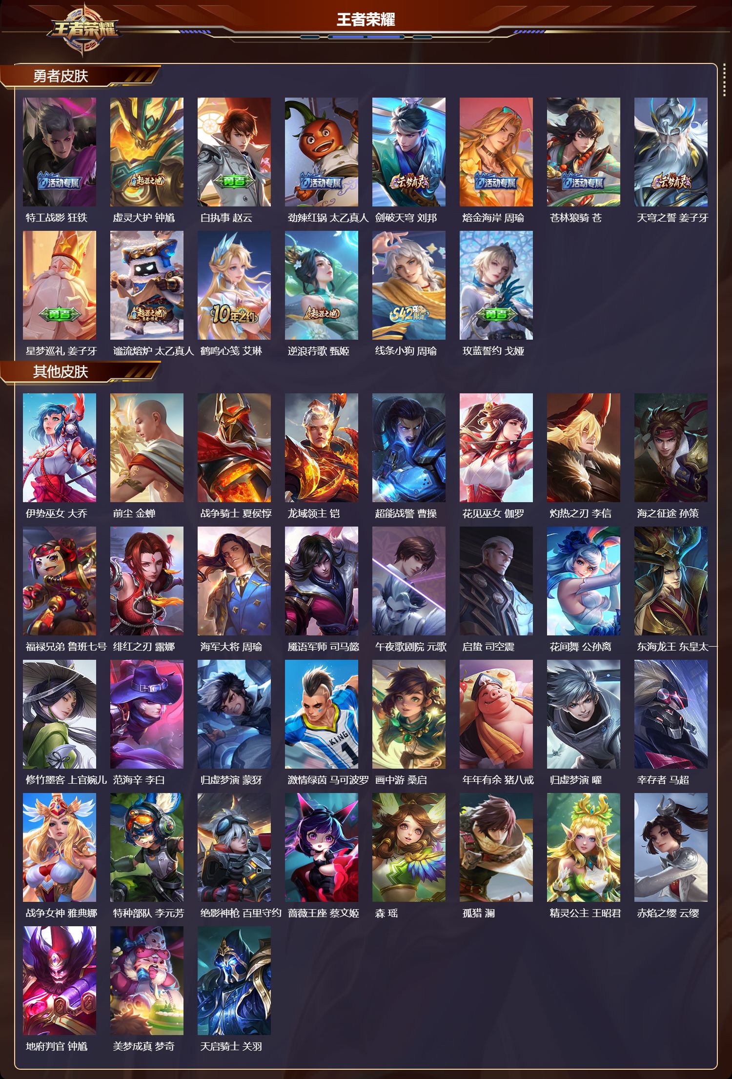 WZQM4205643王者荣耀账号详情图5