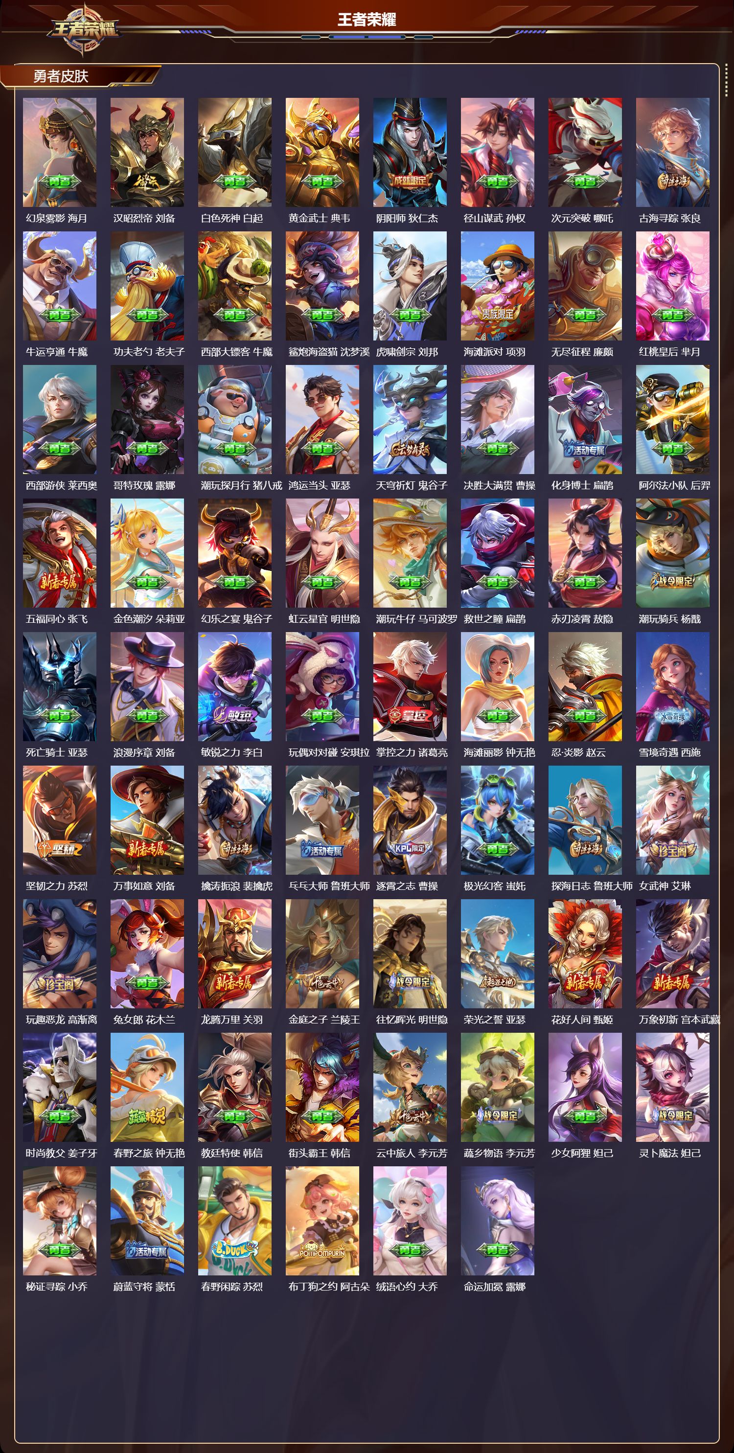 WZCMW4211537王者荣耀账号详情图9