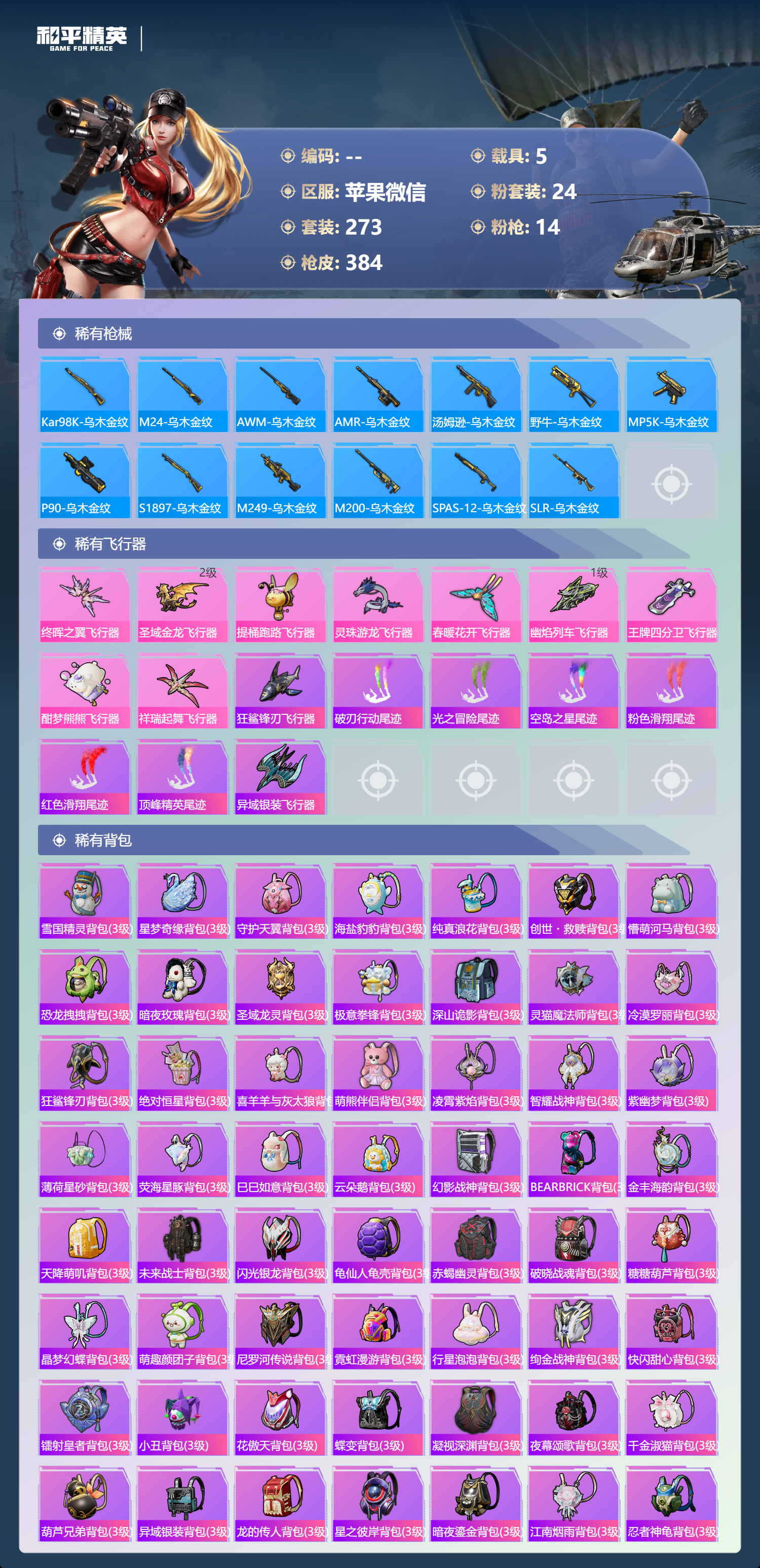 HPCMW4116579和平精英账号详情图10 HPCMW4116579和平精英账号详情图10