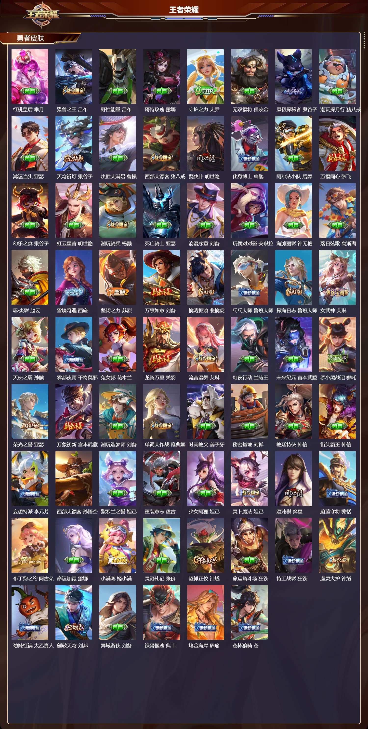 WZCMW4211583王者荣耀账号详情图7