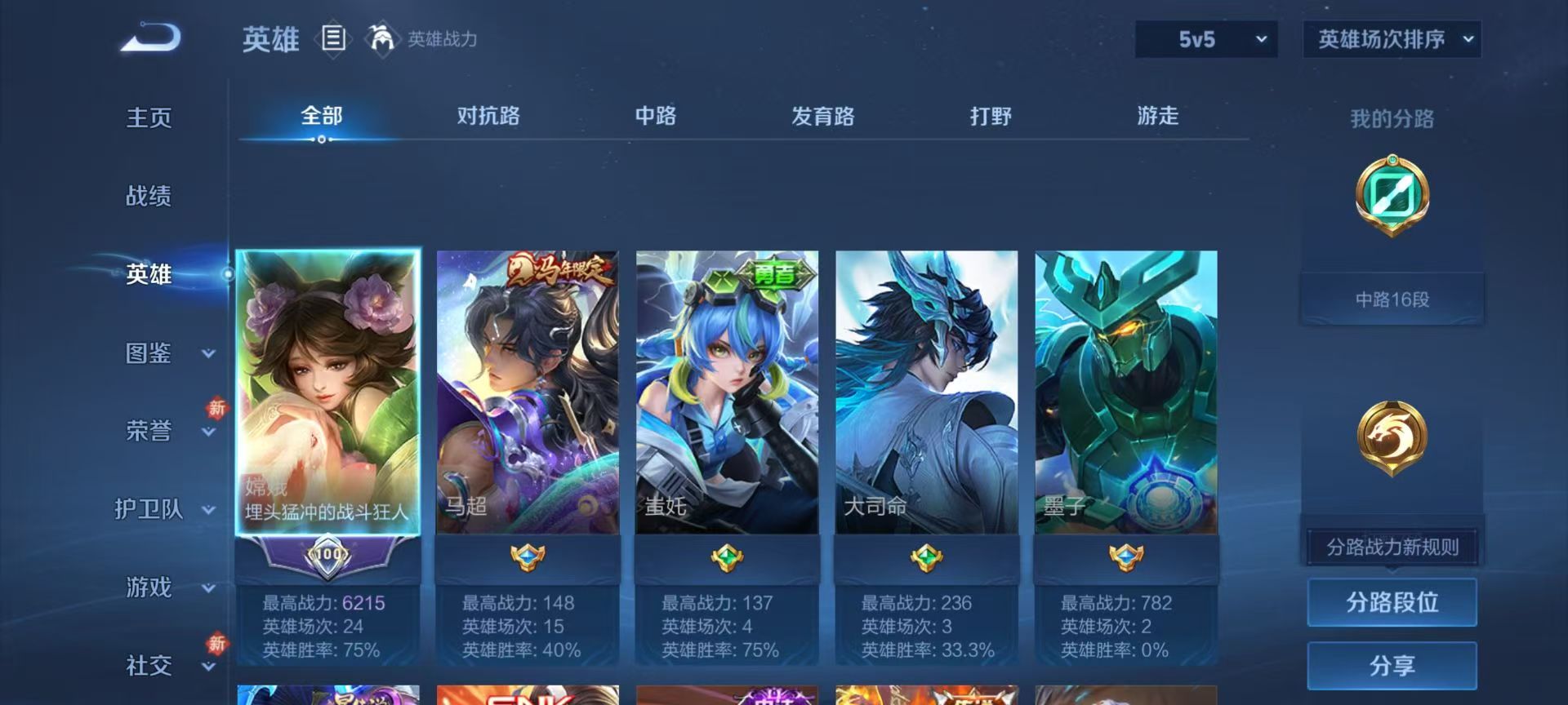 WZCMW4211729王者荣耀账号详情图5