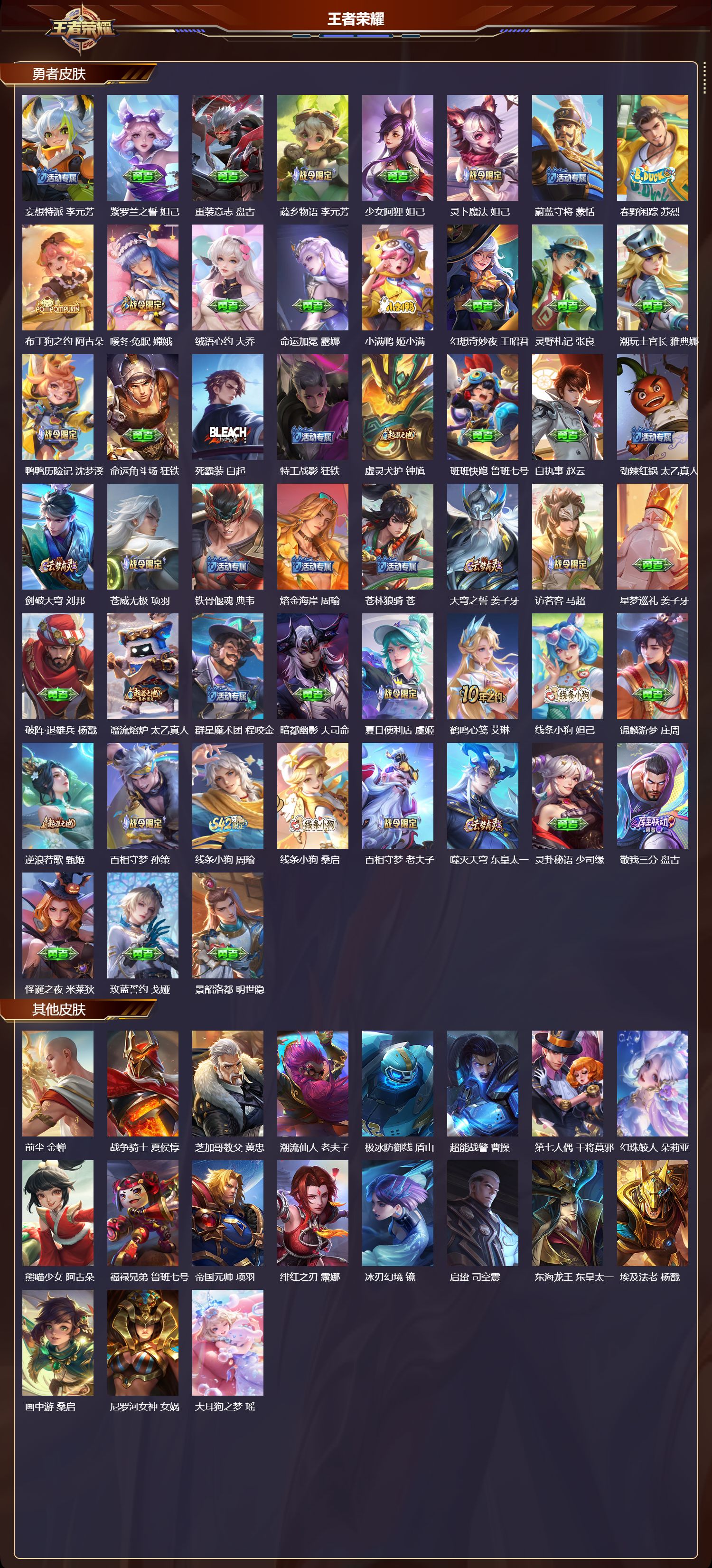 WZQM4208036王者荣耀账号详情图6