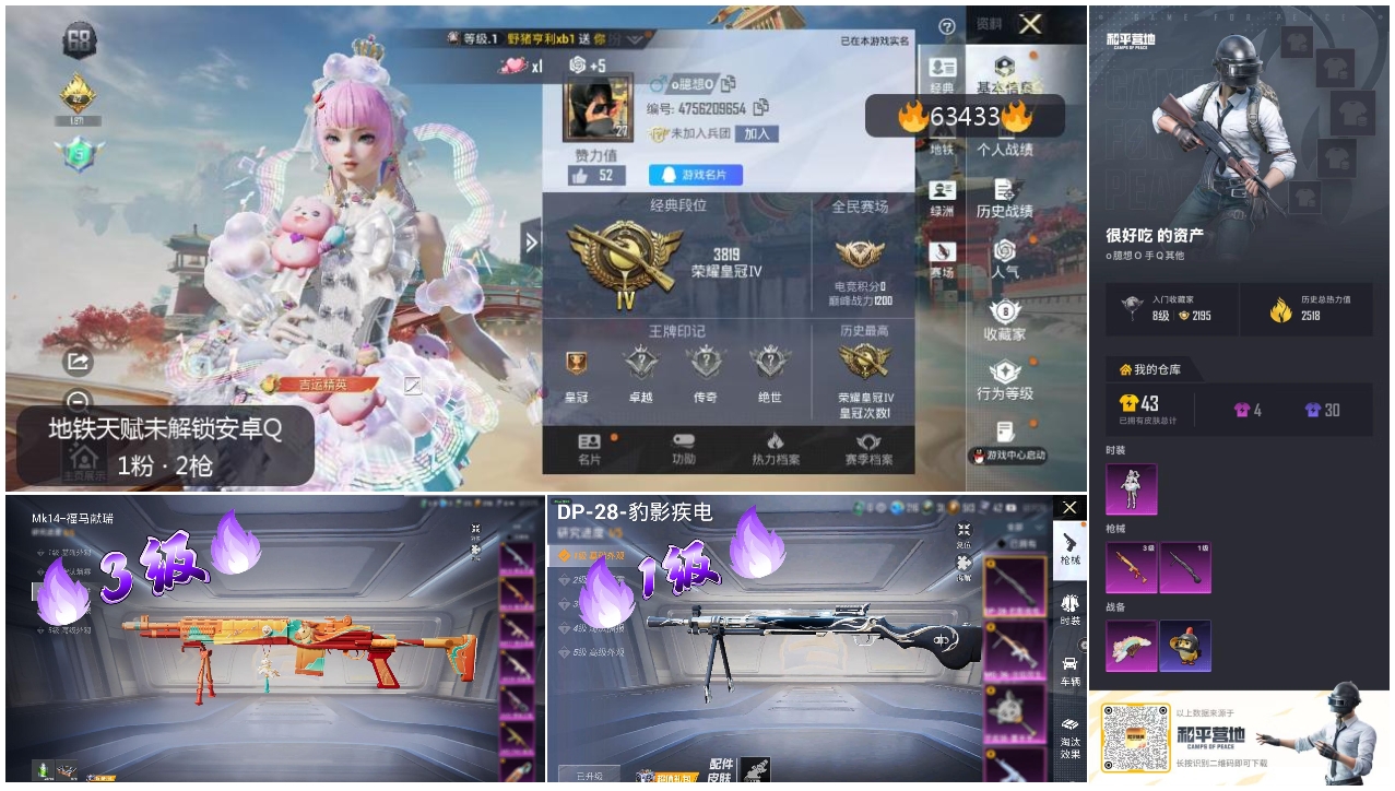 HPCMW4113696和平精英账号详情图4