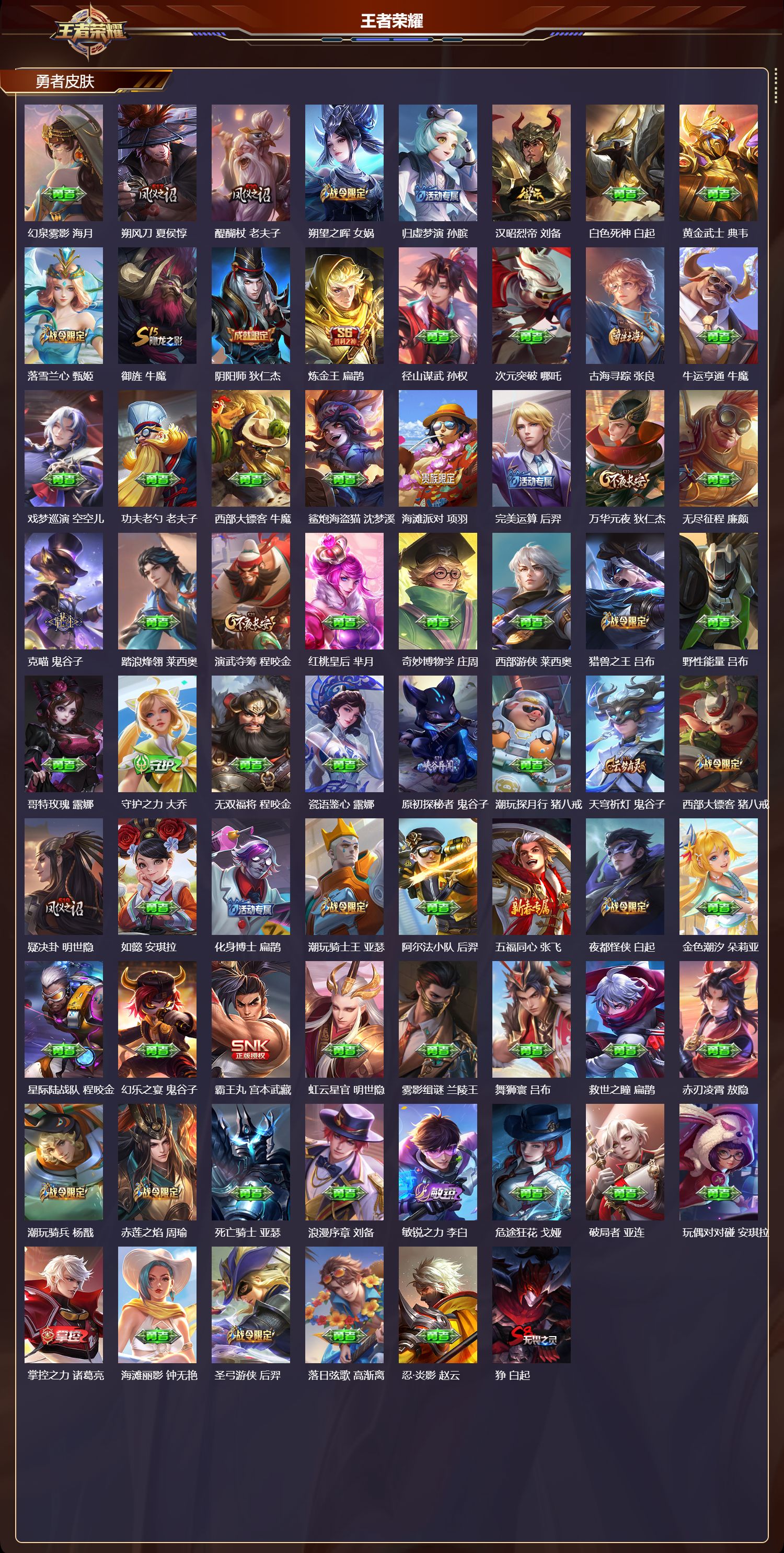 WZCMW4215238王者荣耀账号详情图9