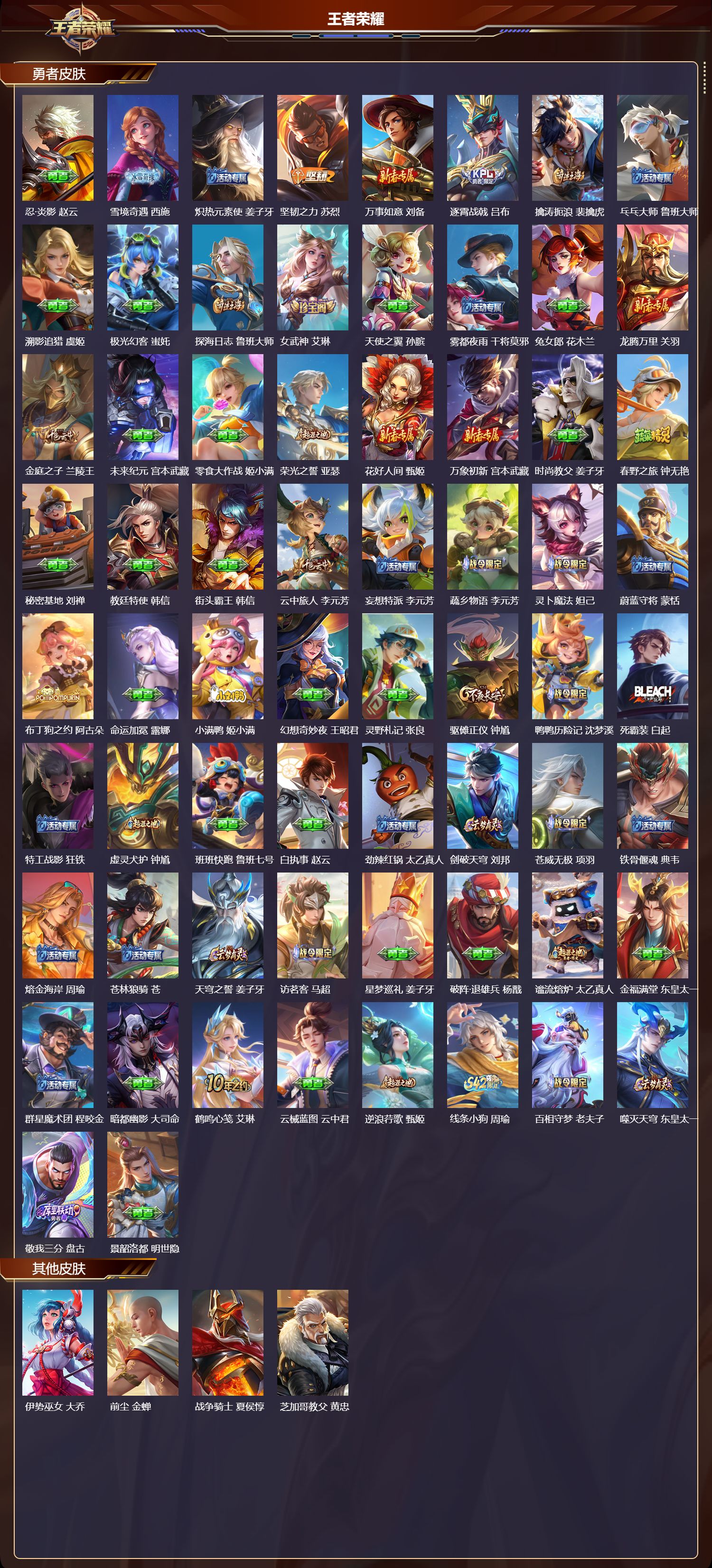 WZQM4208089王者荣耀账号详情图5