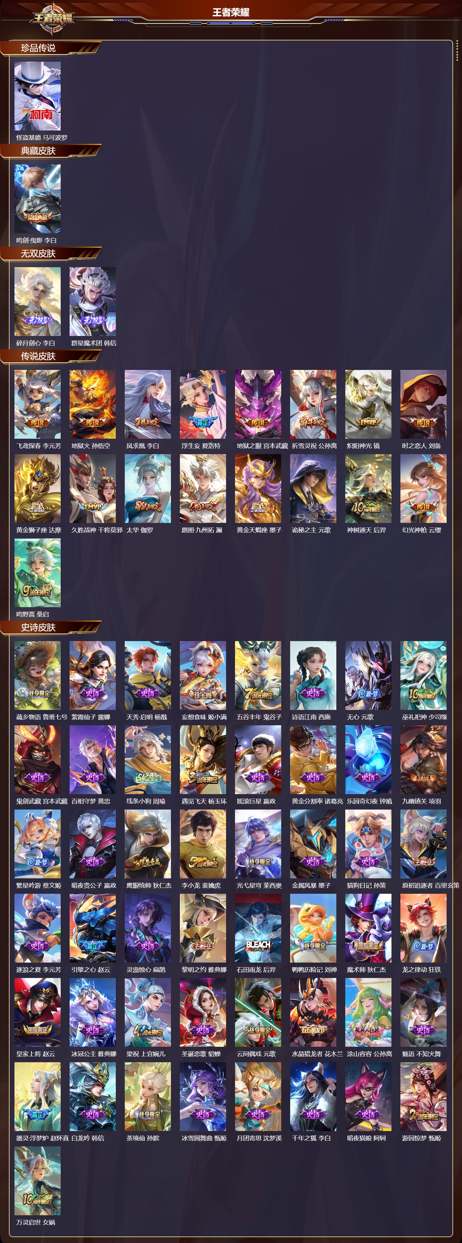 WZCMW4215220王者荣耀账号详情图6