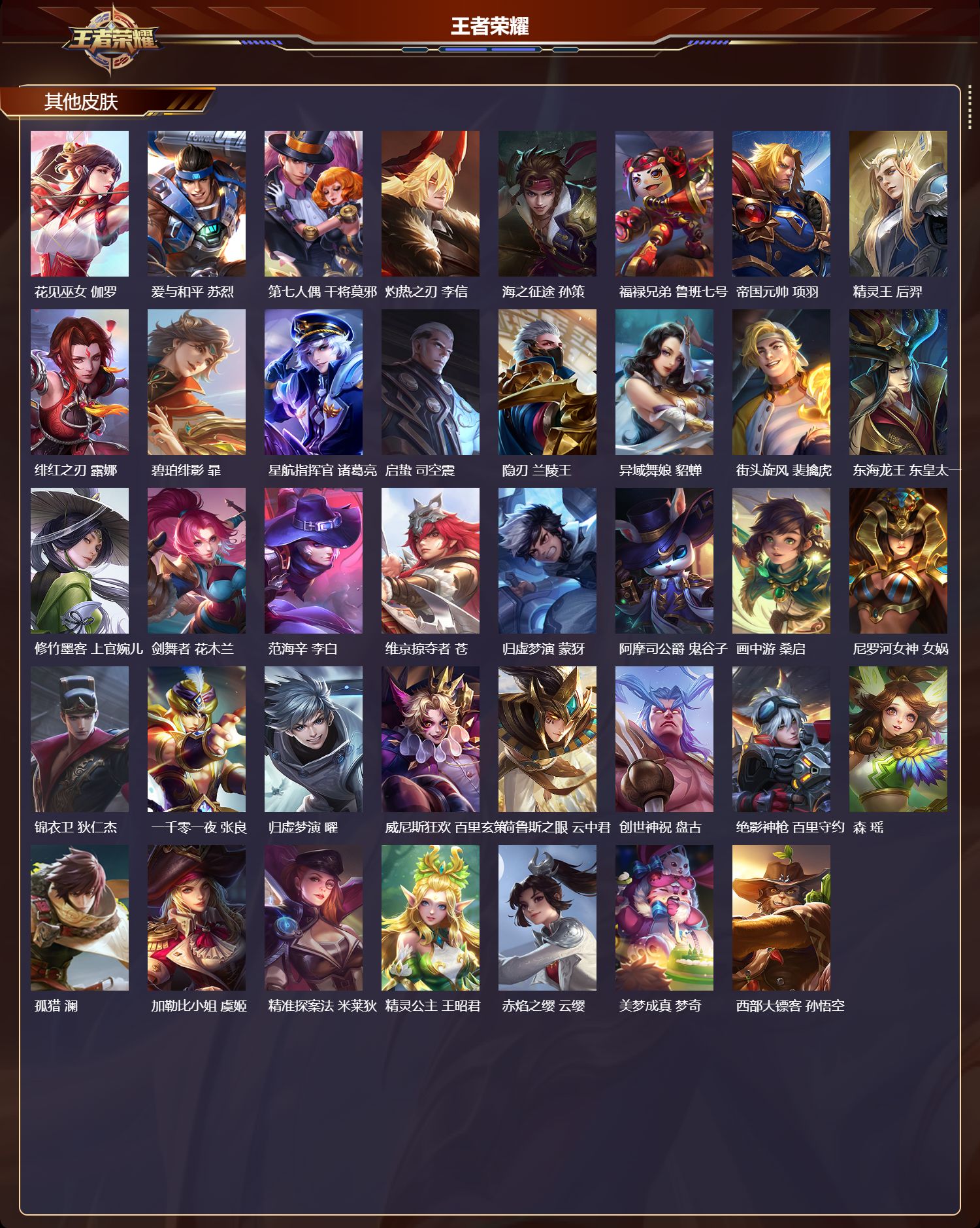 WZMK4208119王者荣耀账号详情图5 WZMK4208119王者荣耀账号详情图5