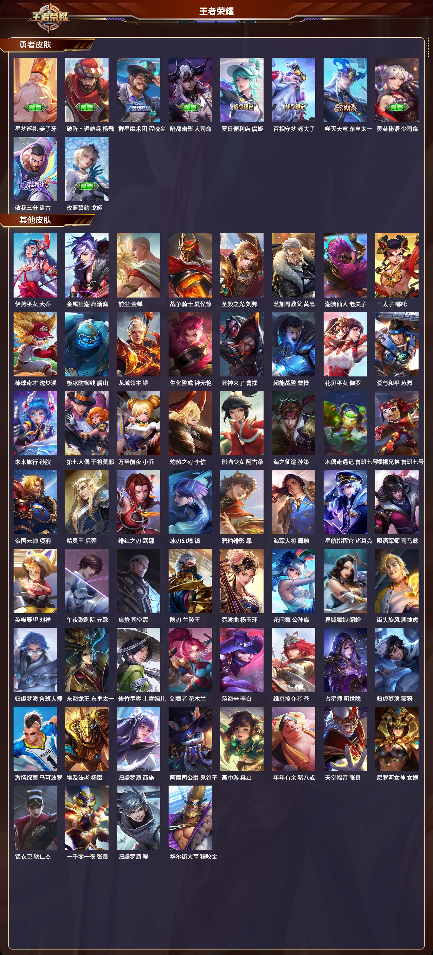 WZQM4208019王者荣耀账号详情图8