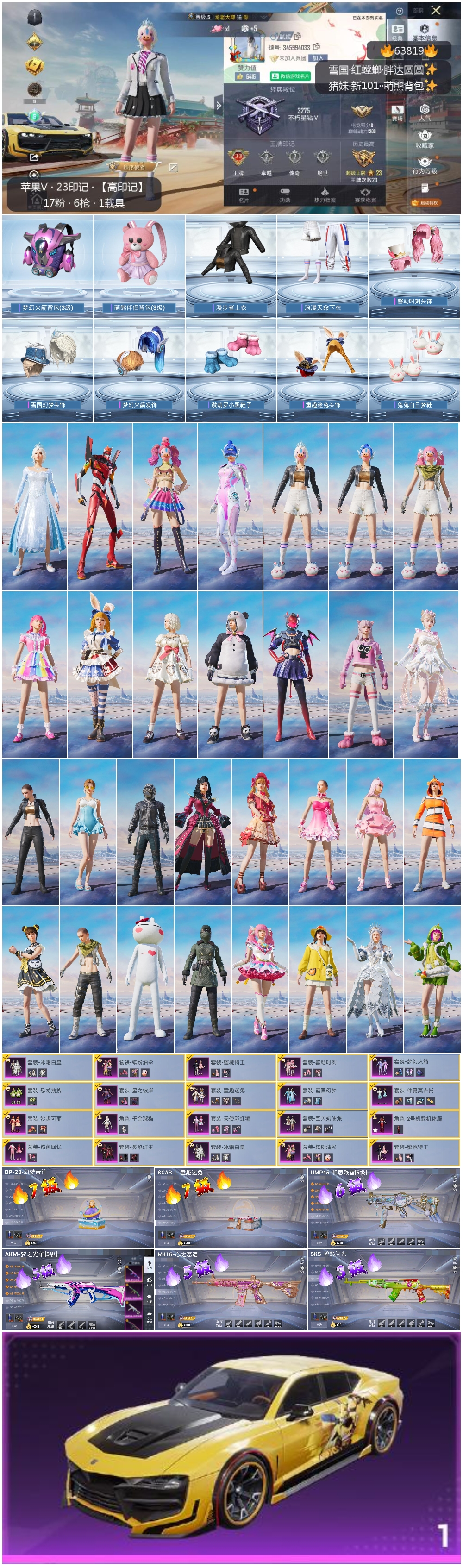 HPSJ4113454和平精英账号详情图4