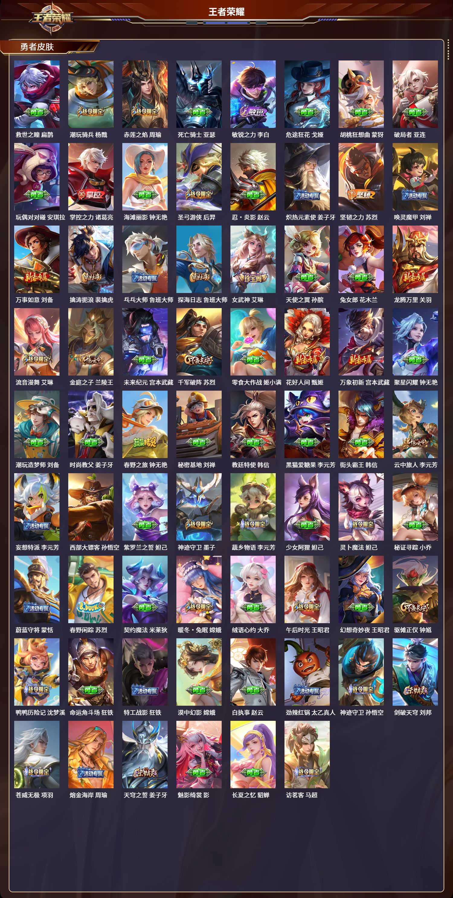 WZQM4208019王者荣耀账号详情图7