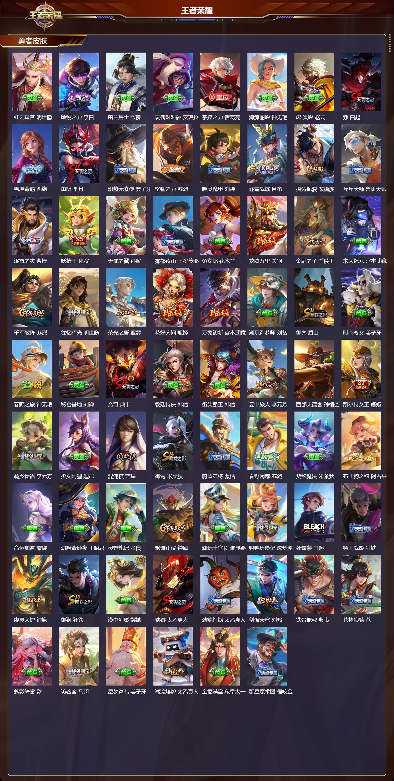 WZCMW4215220王者荣耀账号详情图8