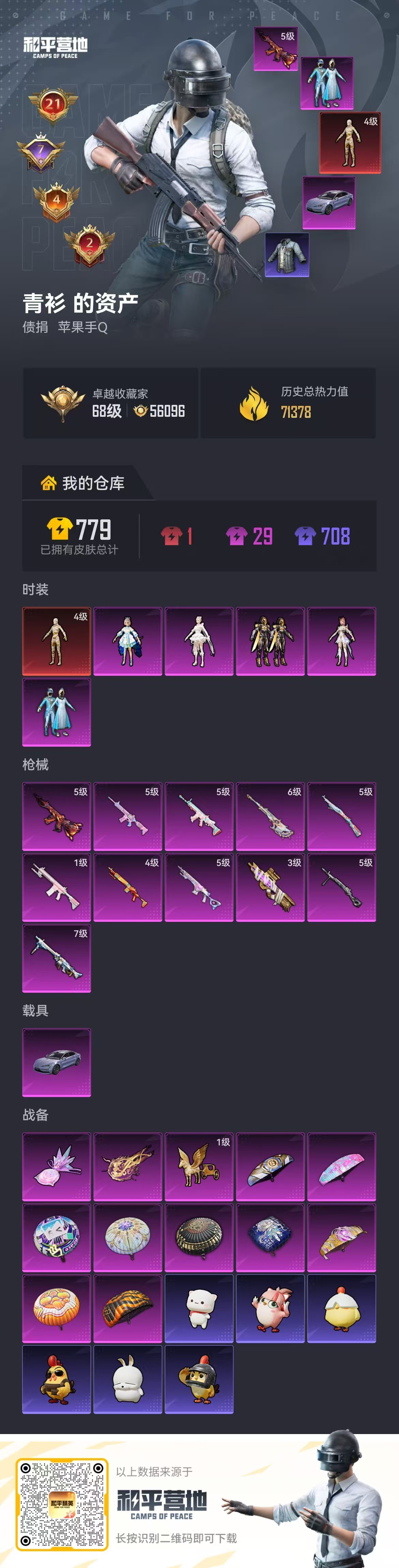 HPCMW4113582和平精英账号详情图2