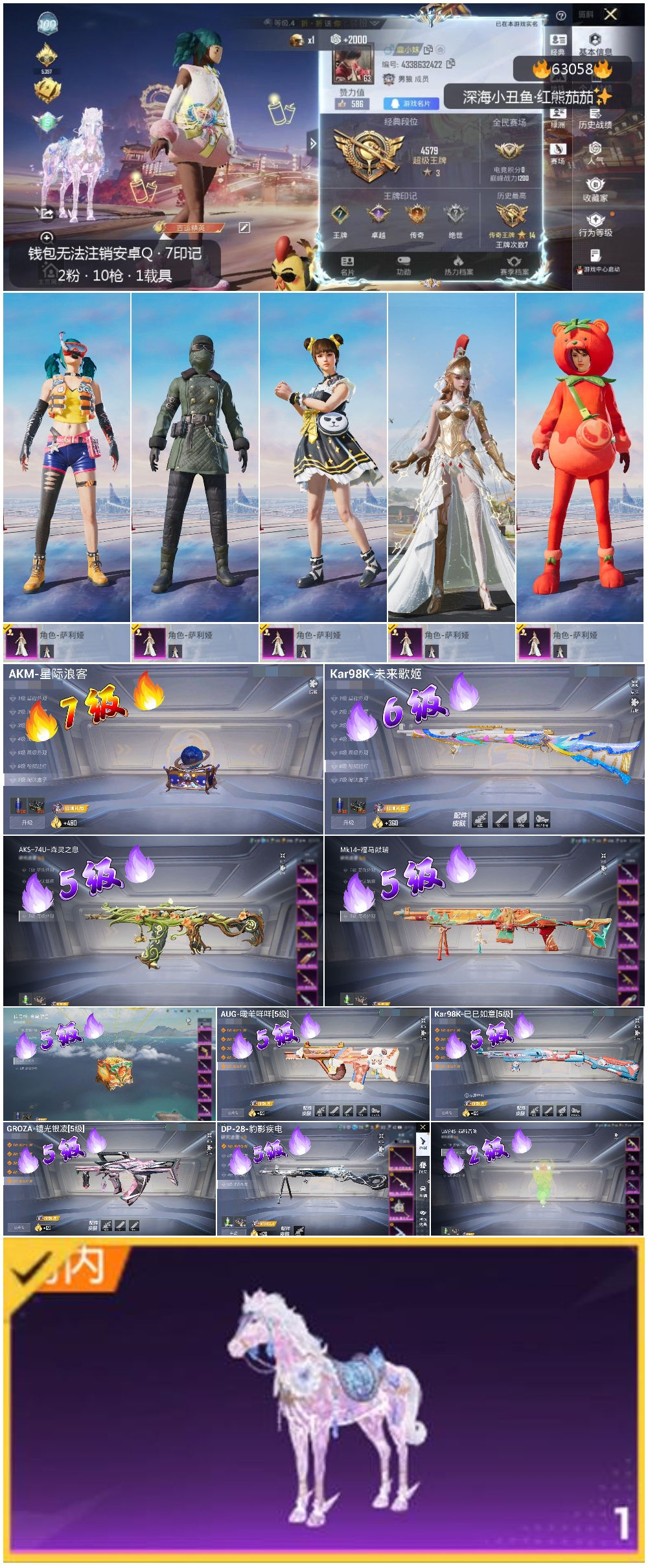 HPSJ4113687和平精英账号详情图4 HPSJ4113687和平精英账号详情图4