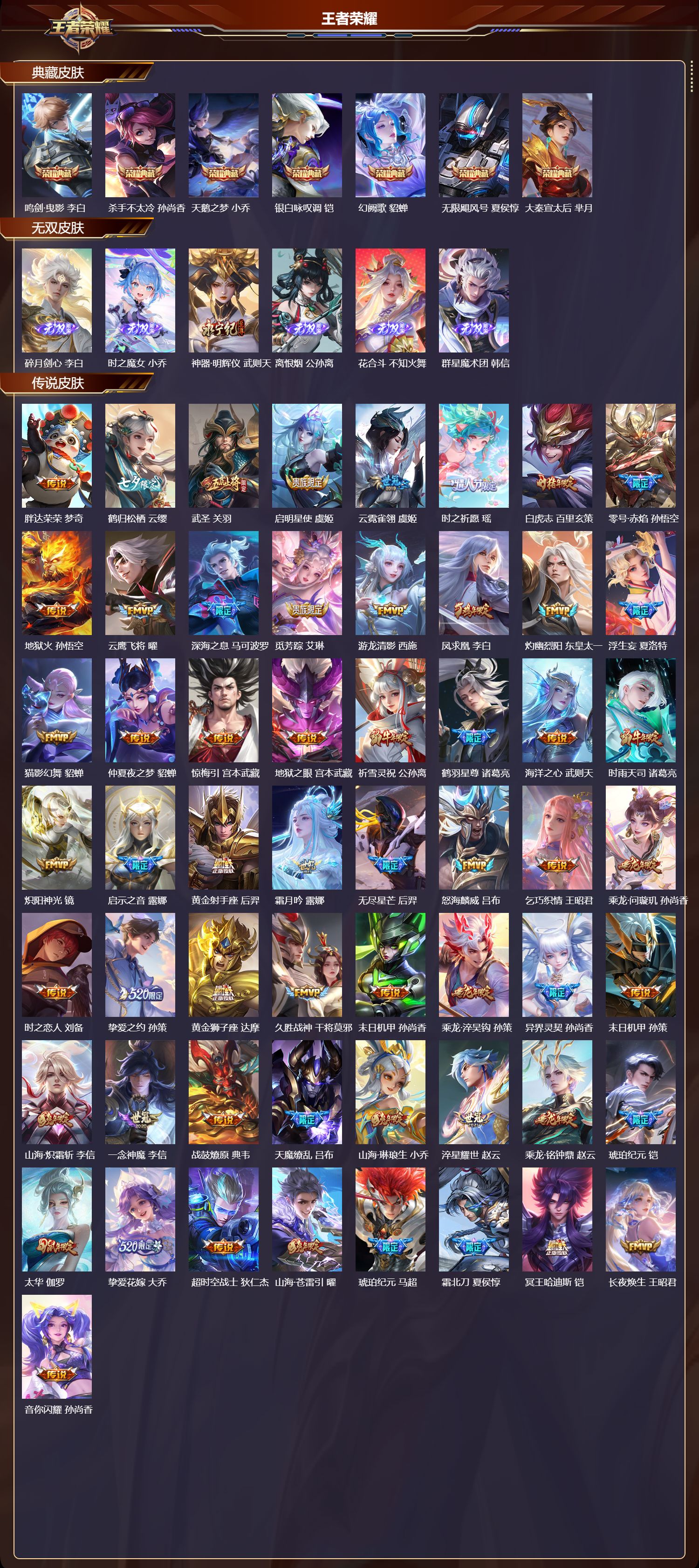 WZCMW4215252王者荣耀账号详情图6