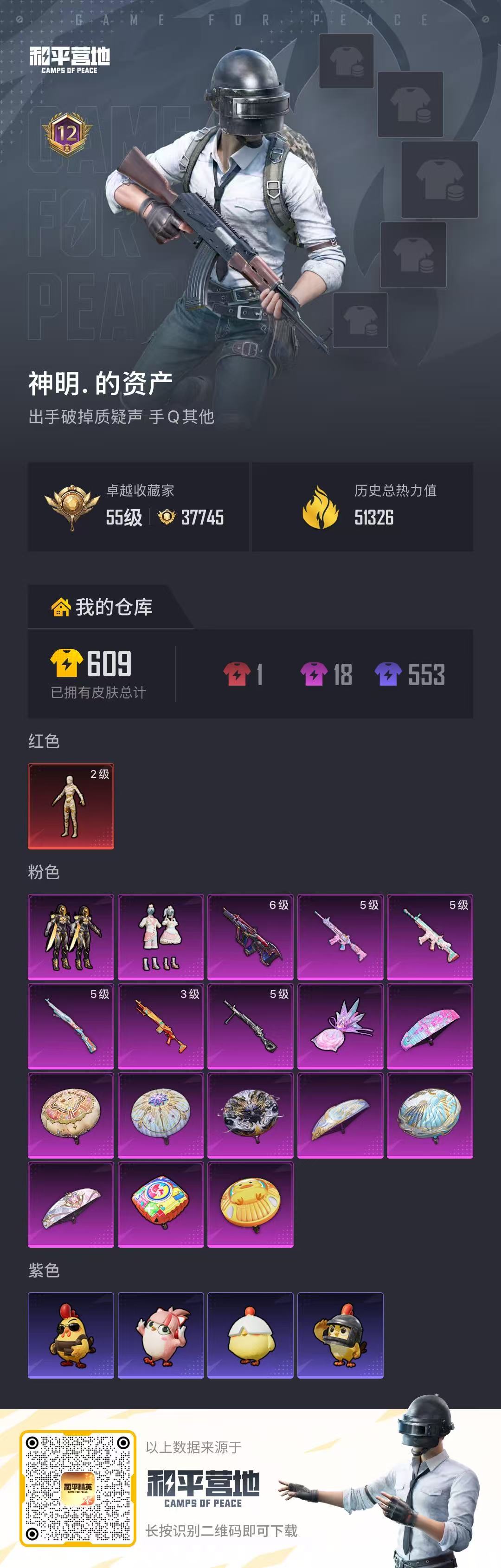 HPLX4123895和平精英账号详情图2 HPLX4123895和平精英账号详情图2