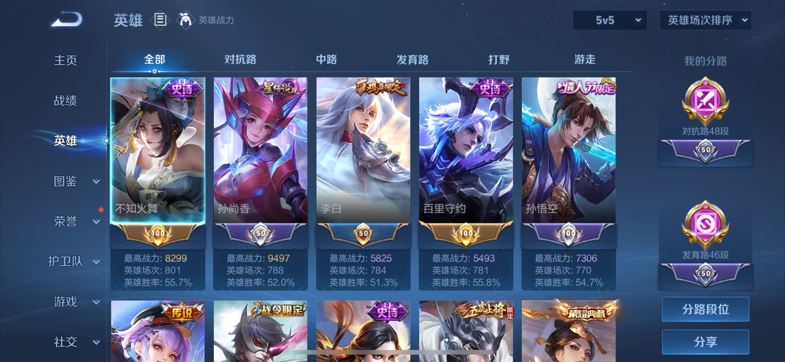 WZCMW4215255王者荣耀账号详情图4