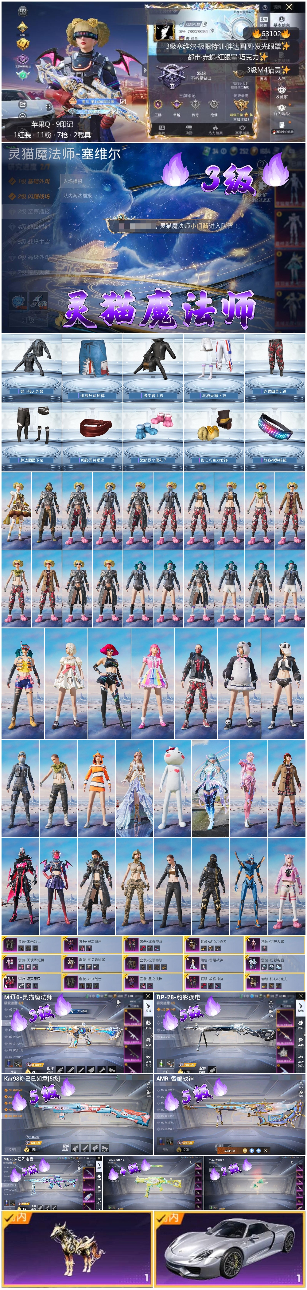 HPCMW4113710和平精英账号详情图4