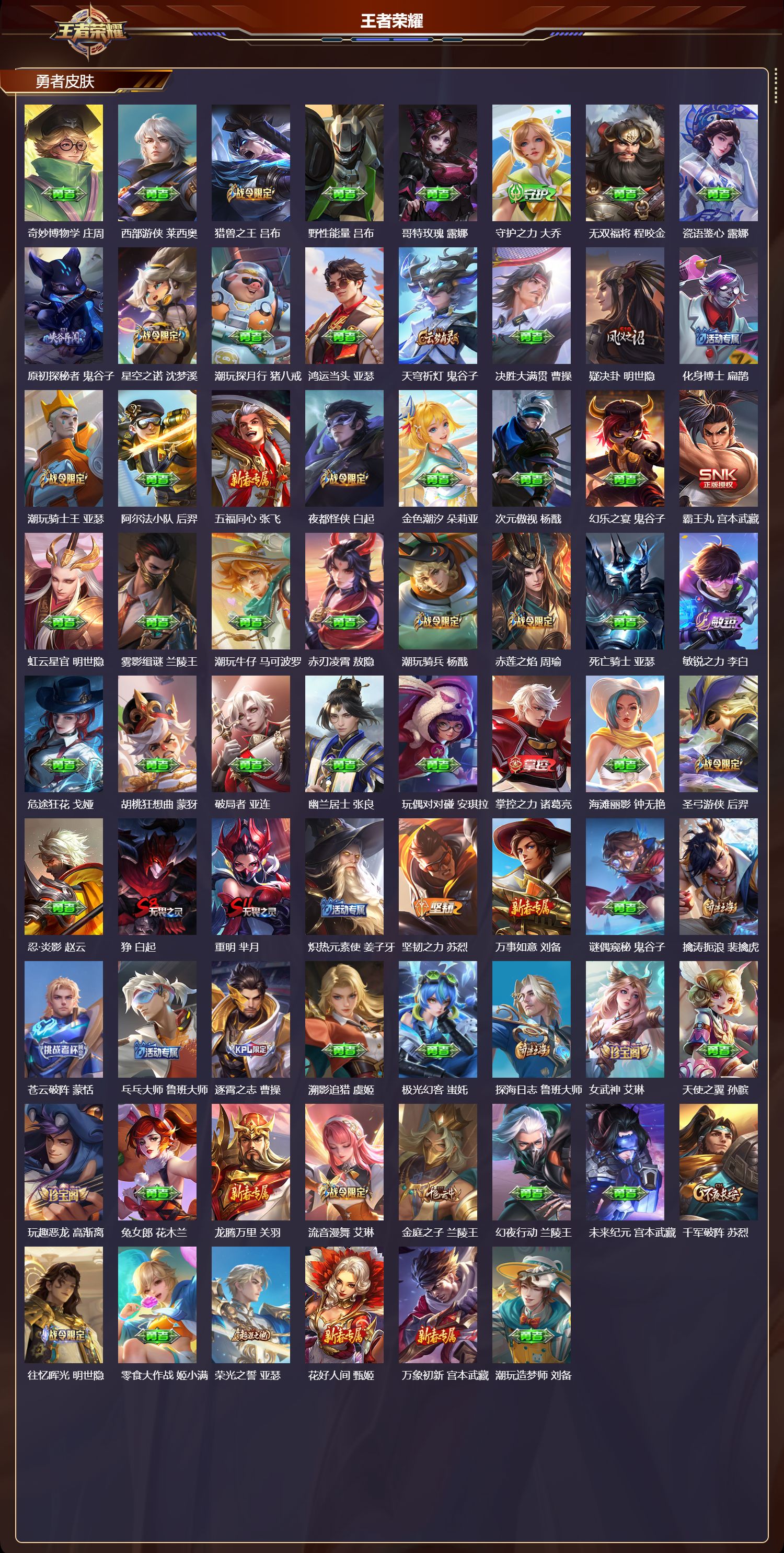 WZCMW4217690王者荣耀账号详情图10