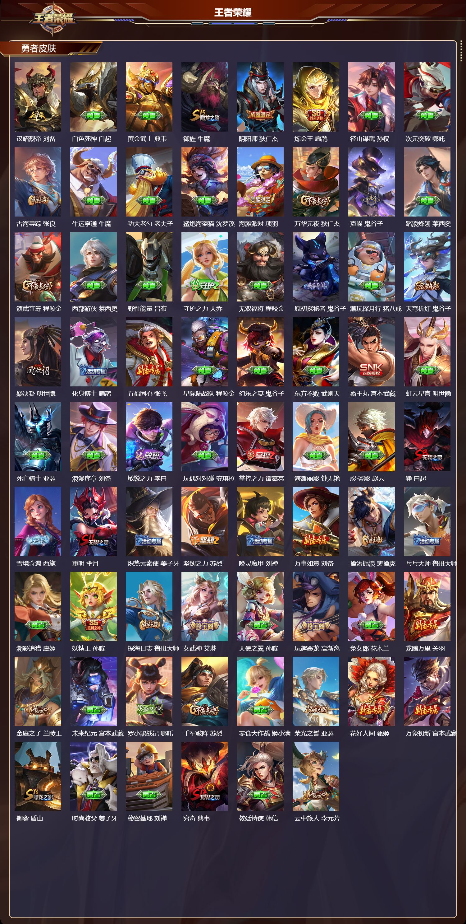 WZCMW4217620王者荣耀账号详情图9