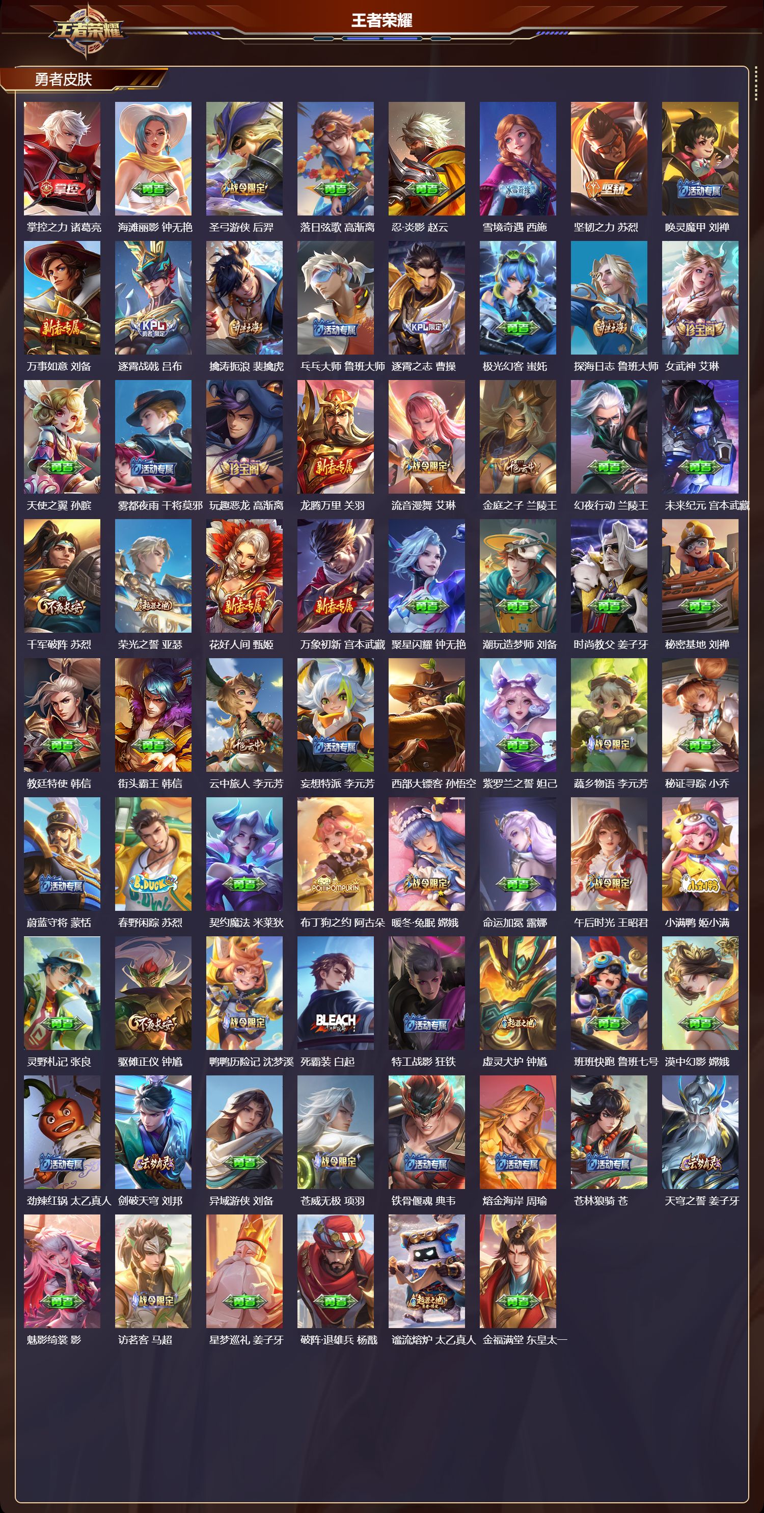 WZCMW4217733王者荣耀账号详情图8