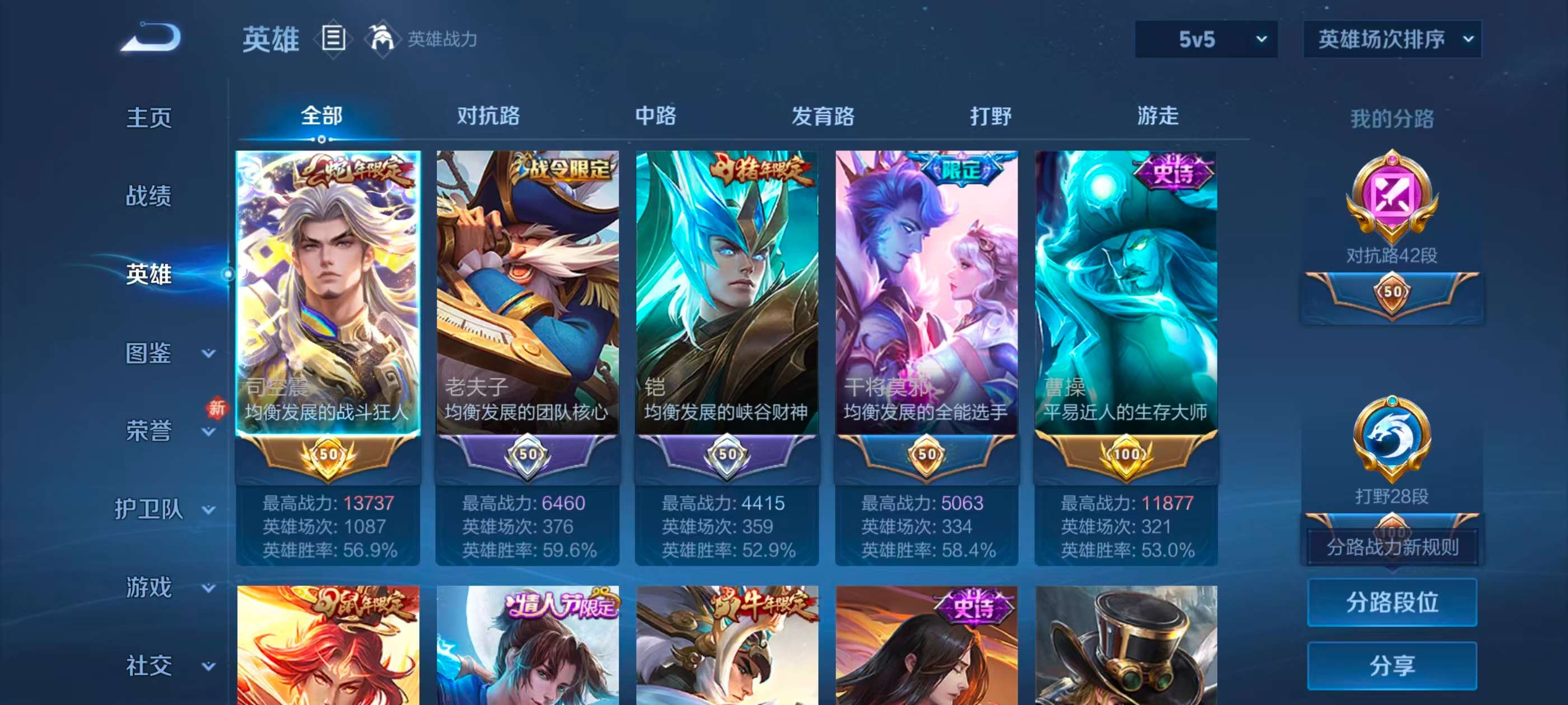 WZCMW4217212王者荣耀账号详情图3