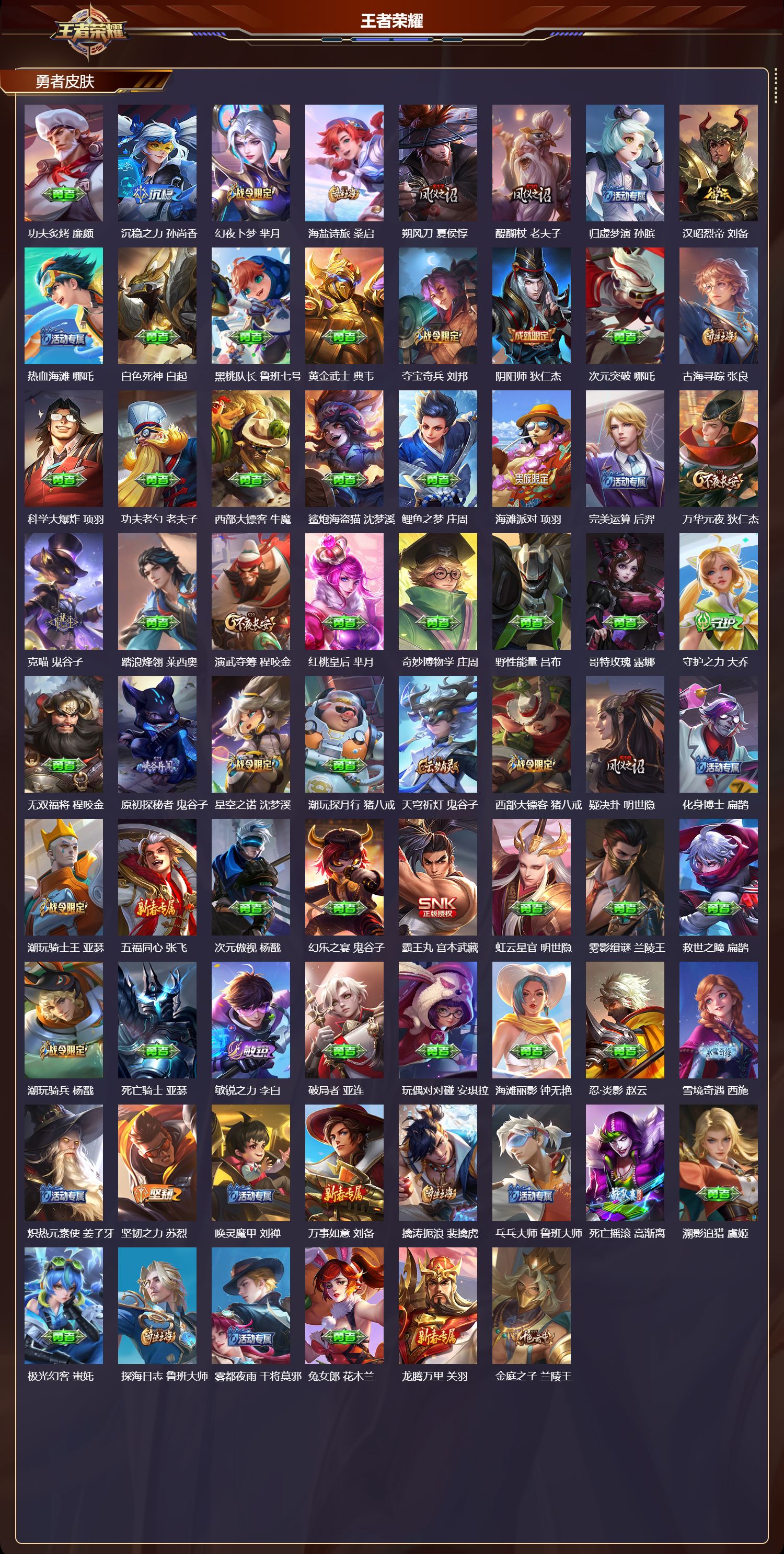 WZCMW4217540王者荣耀账号详情图8