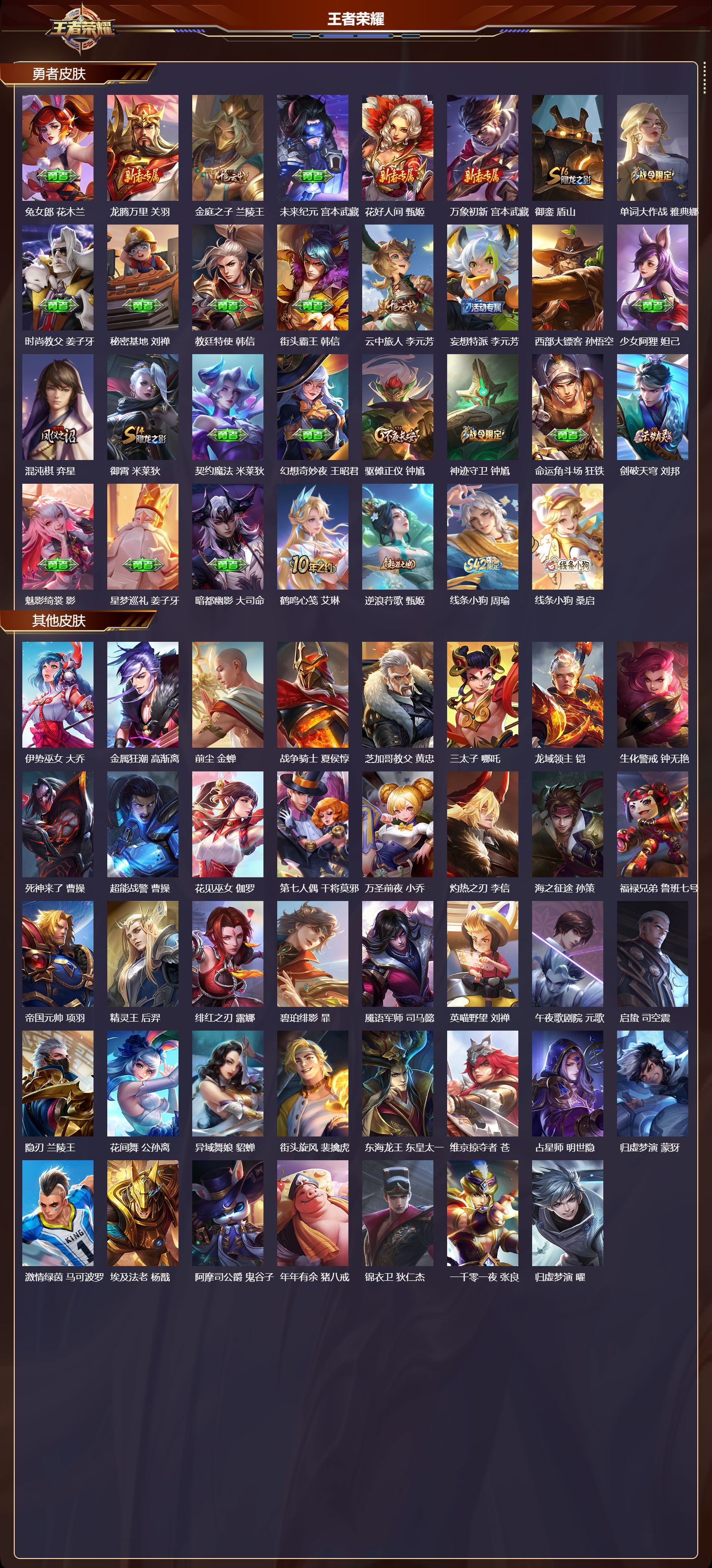 WZQM4210188王者荣耀账号详情图5