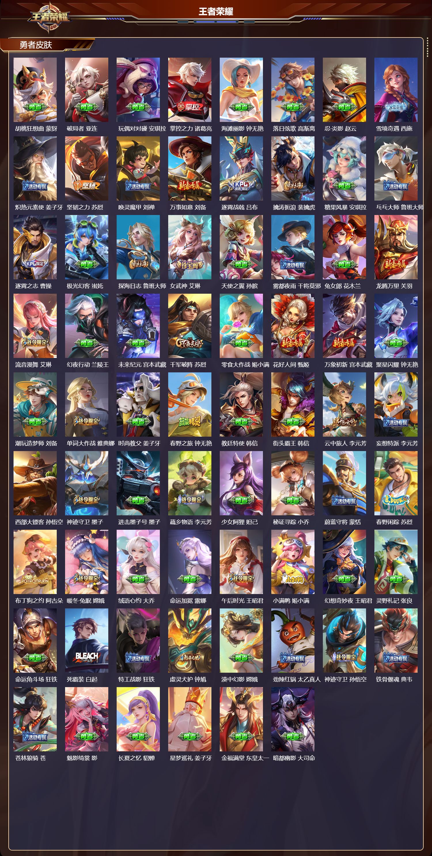 WZMK4210204王者荣耀账号详情图5 WZMK4210204王者荣耀账号详情图5