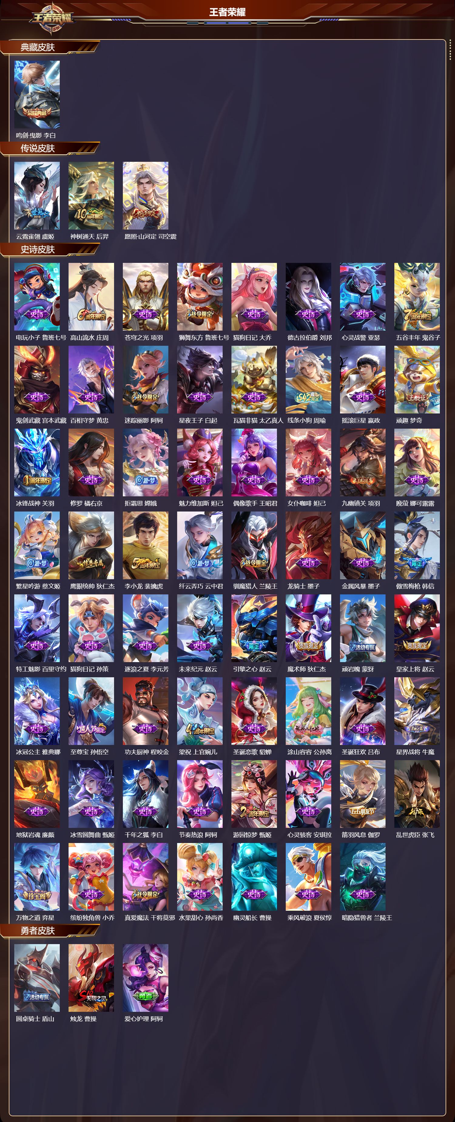 WZCMW4217166王者荣耀账号详情图6