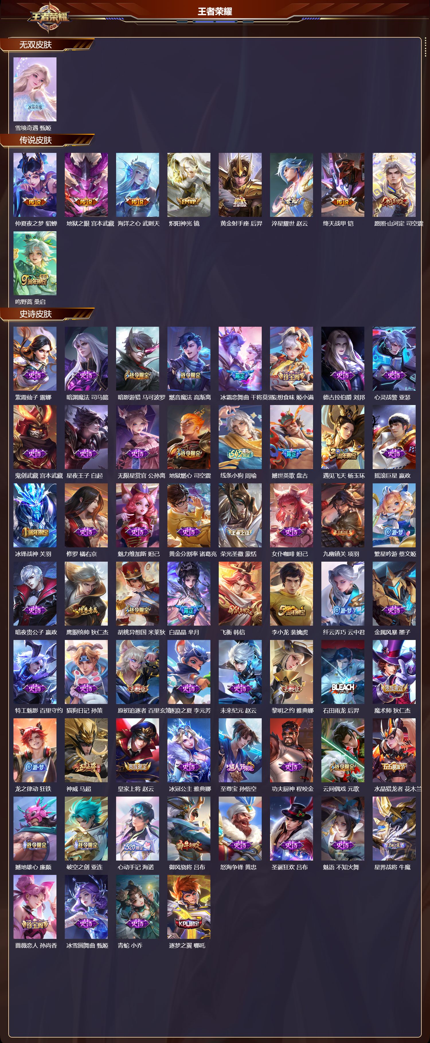 WZCMW4217212王者荣耀账号详情图8