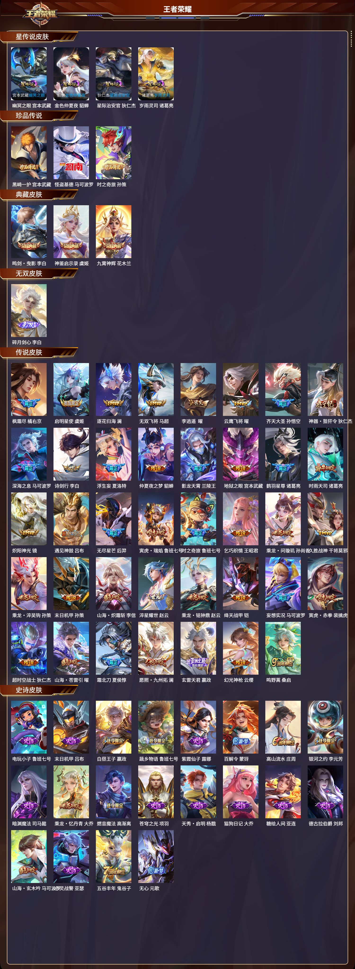 WZCMW4218511王者荣耀账号详情图3