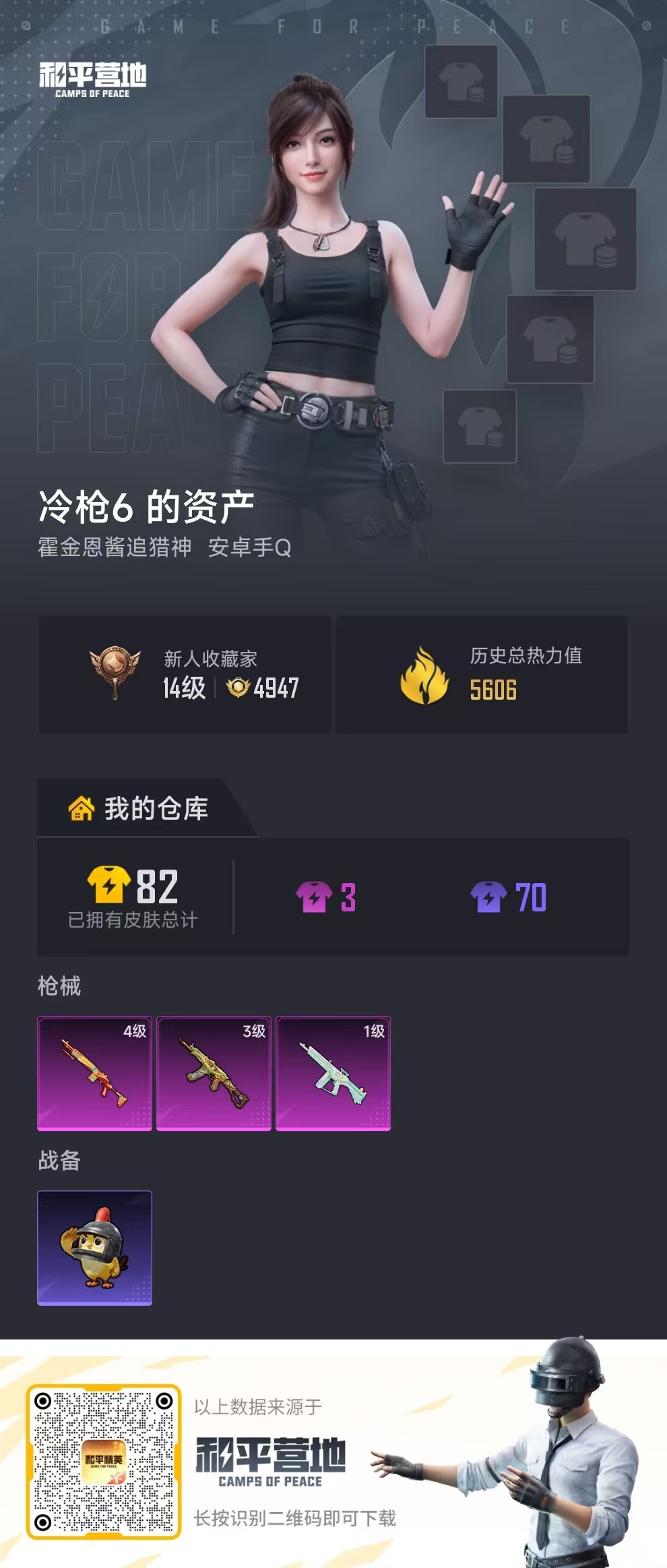 HPCMW4115265和平精英账号详情图2