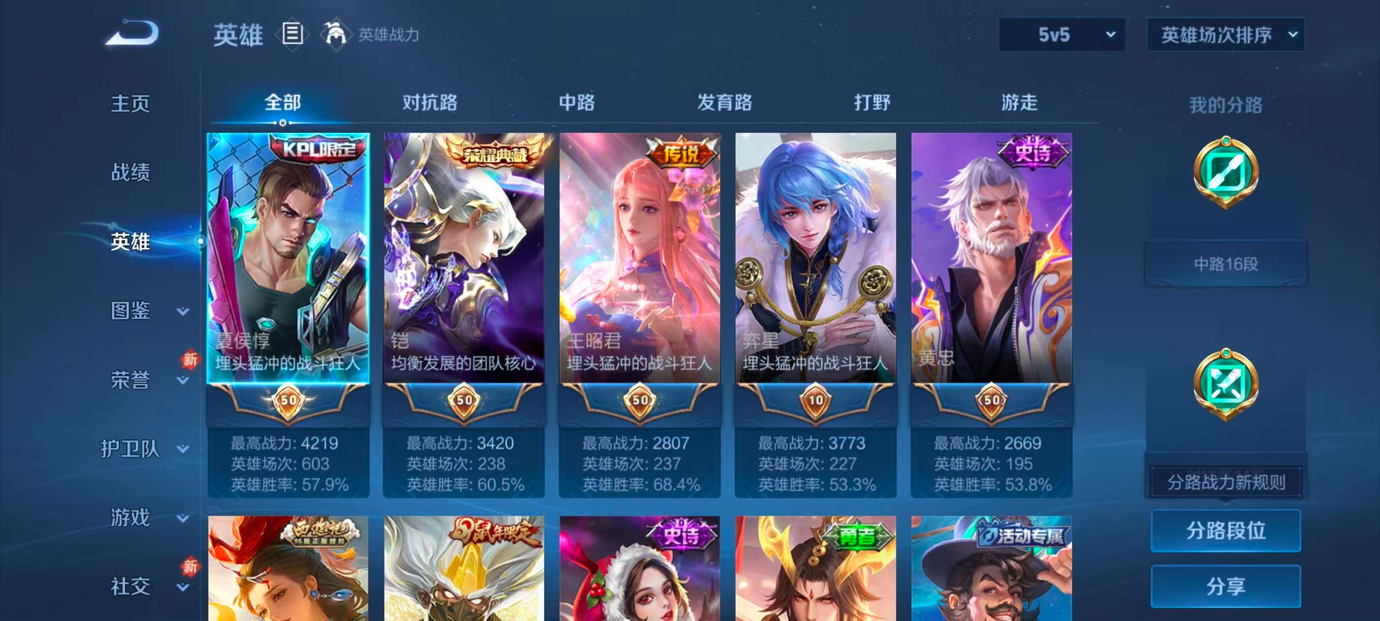 WZCMW4217733王者荣耀账号详情图5