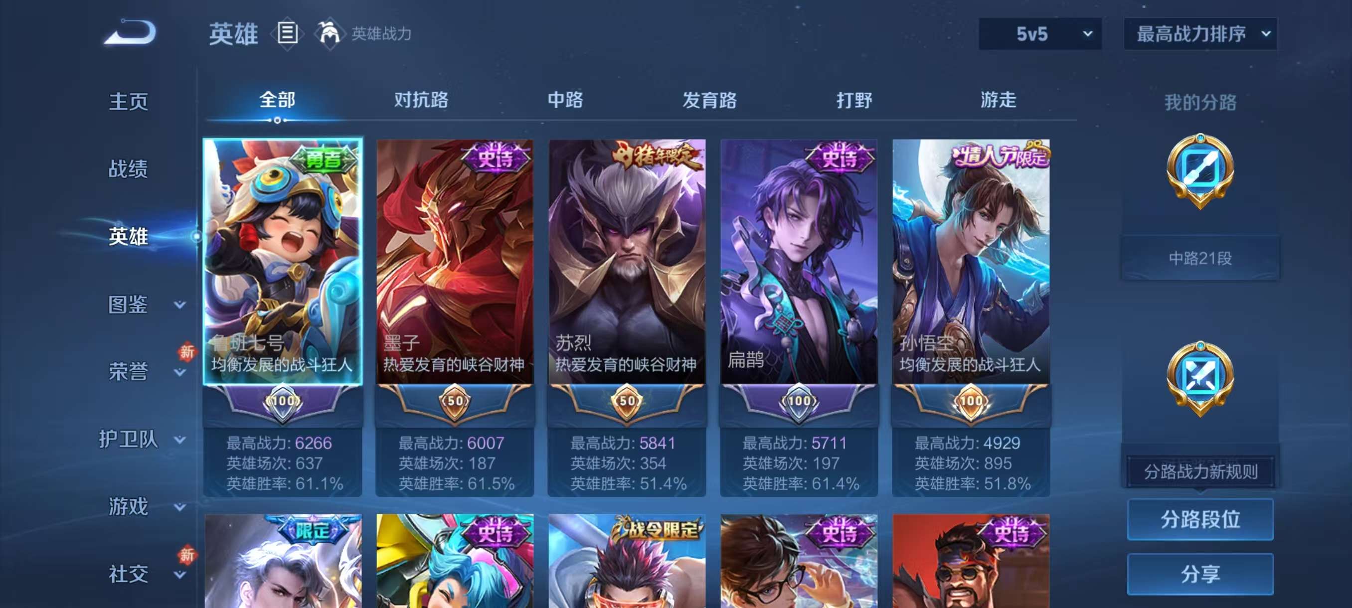 WZCMW4217774王者荣耀账号详情图7