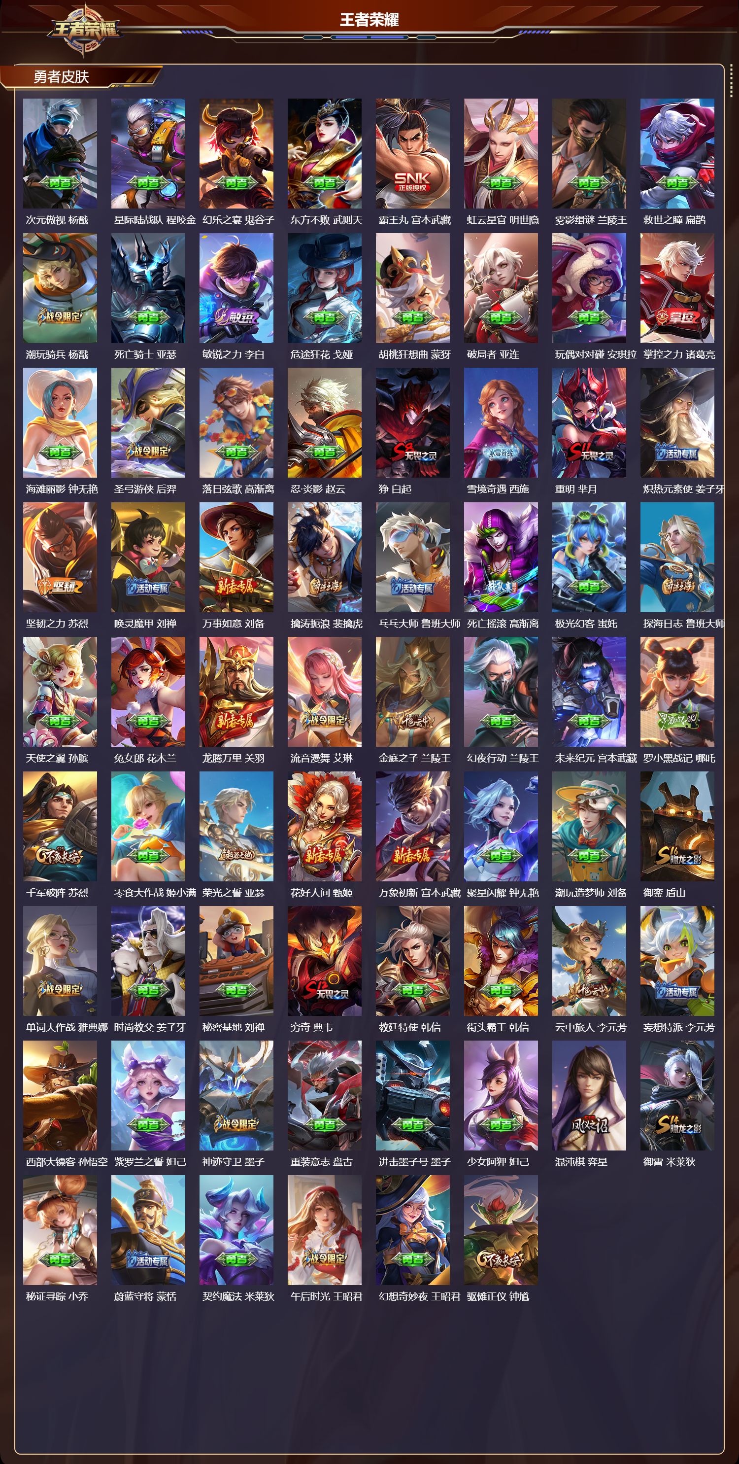 WZCMW4217817王者荣耀账号详情图9