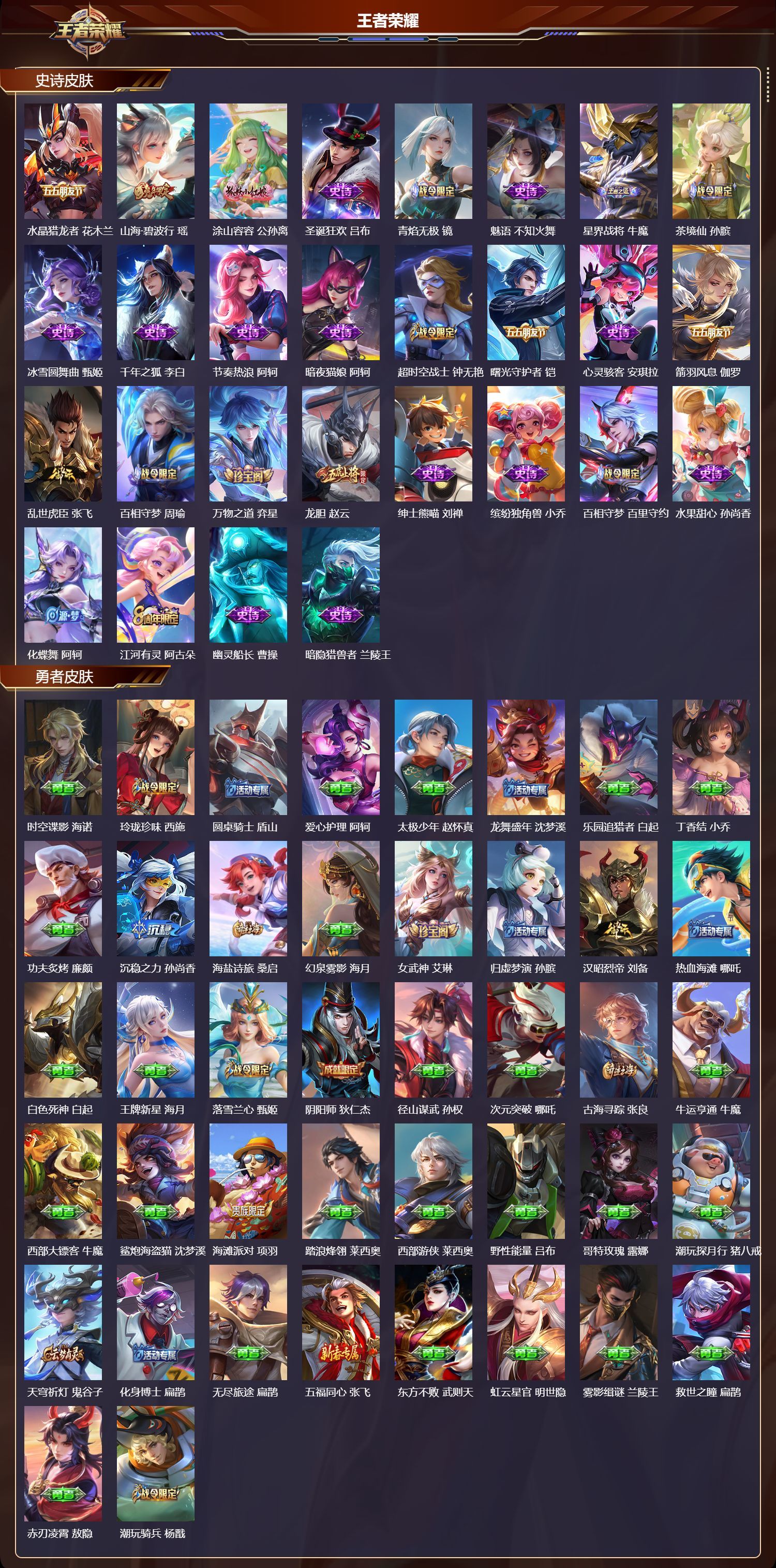 WZQM4210269王者荣耀账号详情图4 WZQM4210269王者荣耀账号详情图4