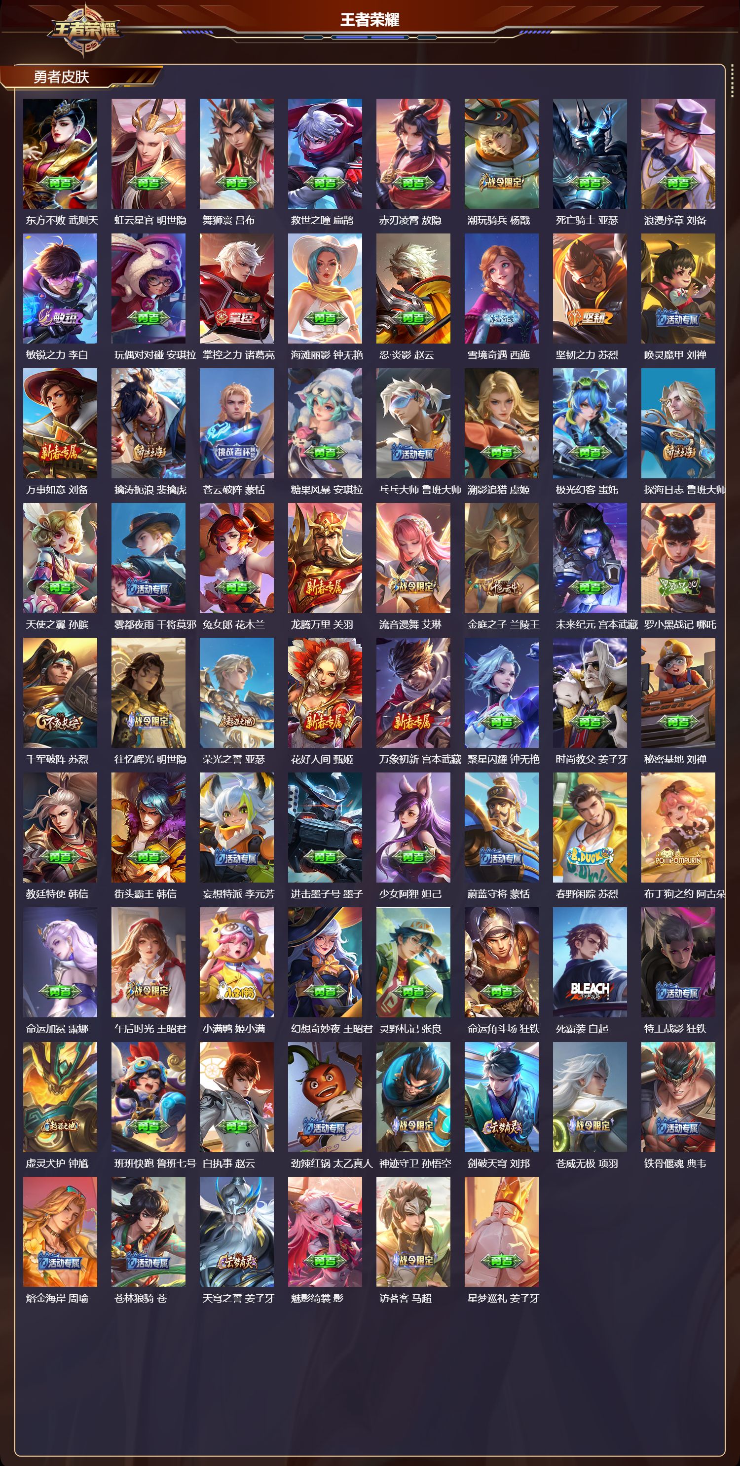 WZCMW4218060王者荣耀账号详情图10