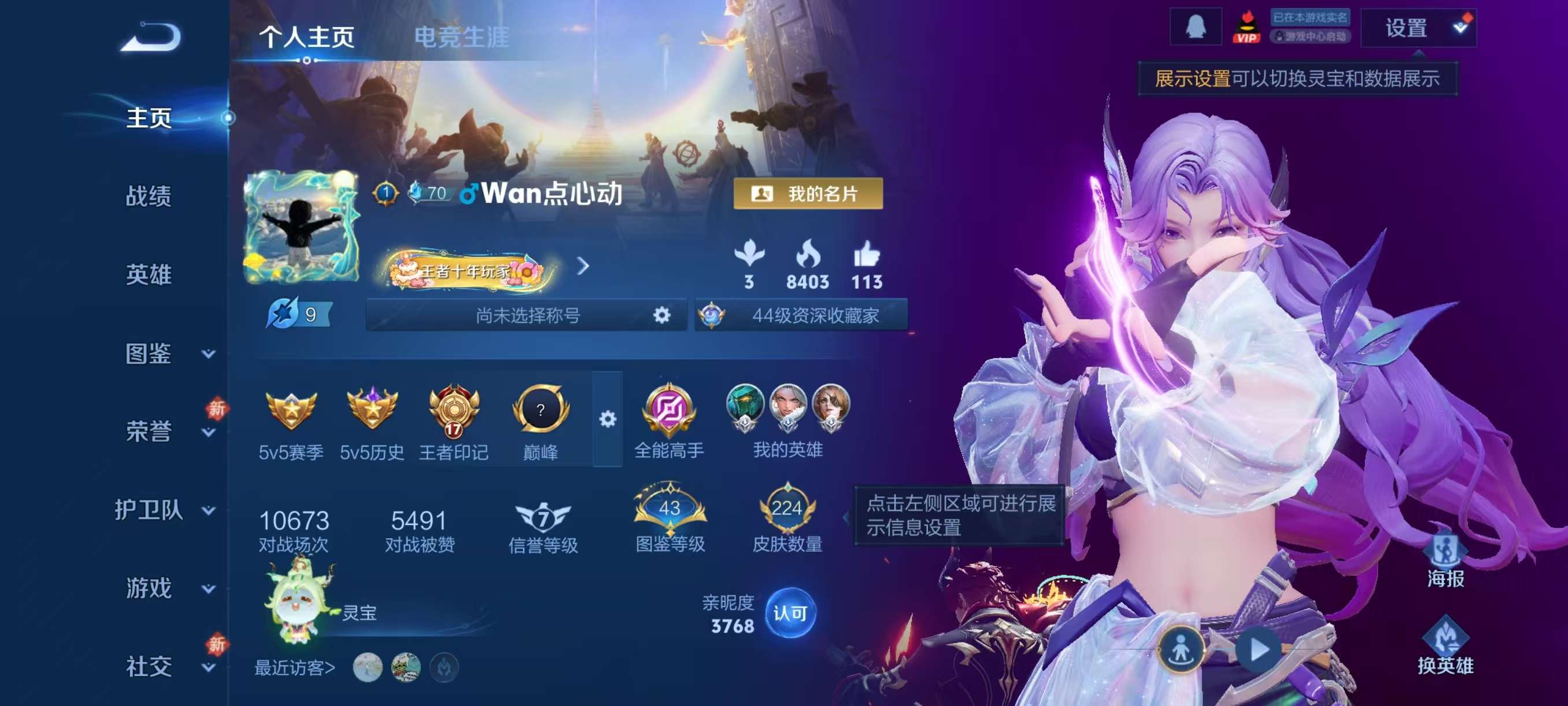 WZCMW4217620王者荣耀账号详情图2