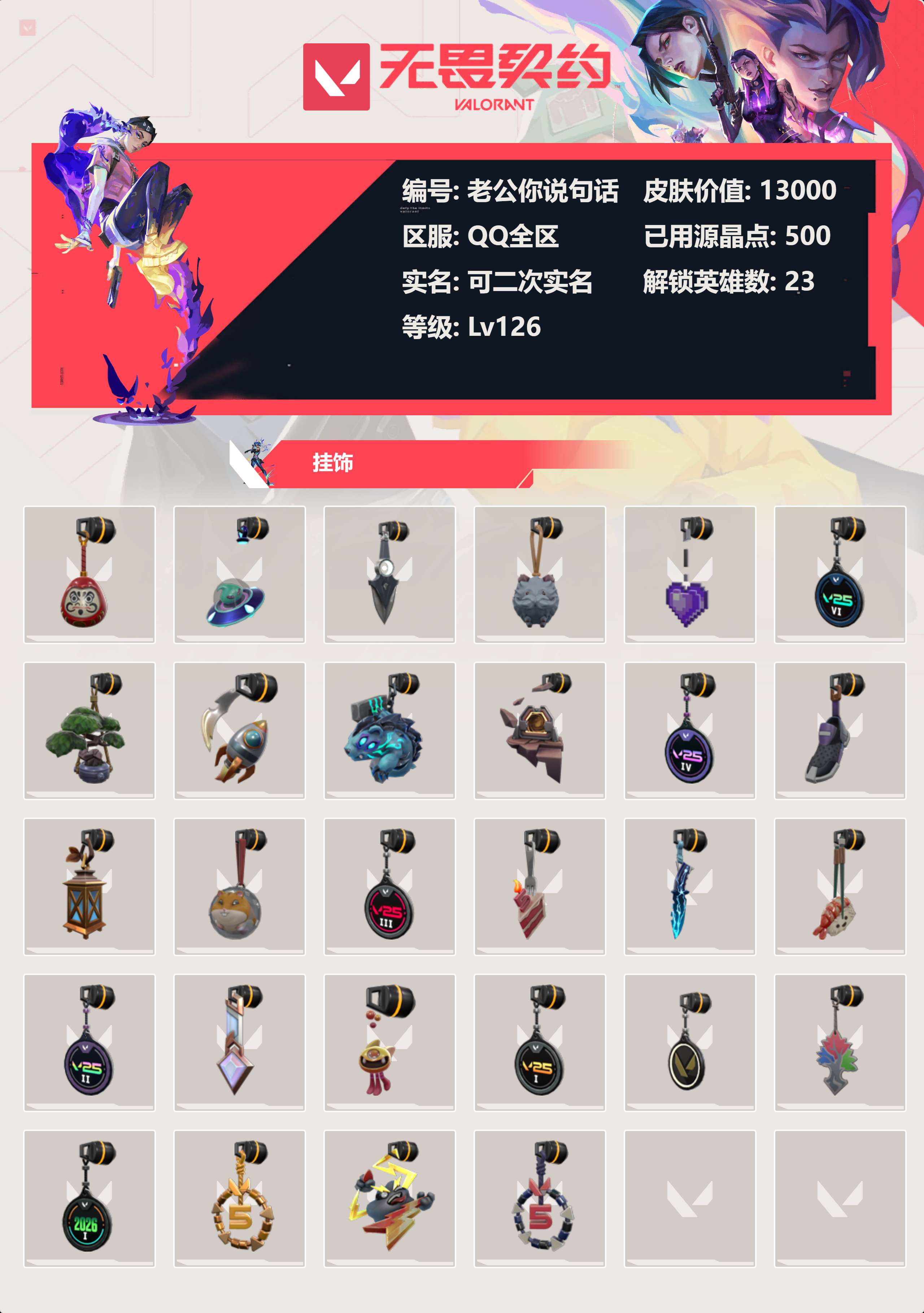 WWQLX425024无畏契约账号详情图4