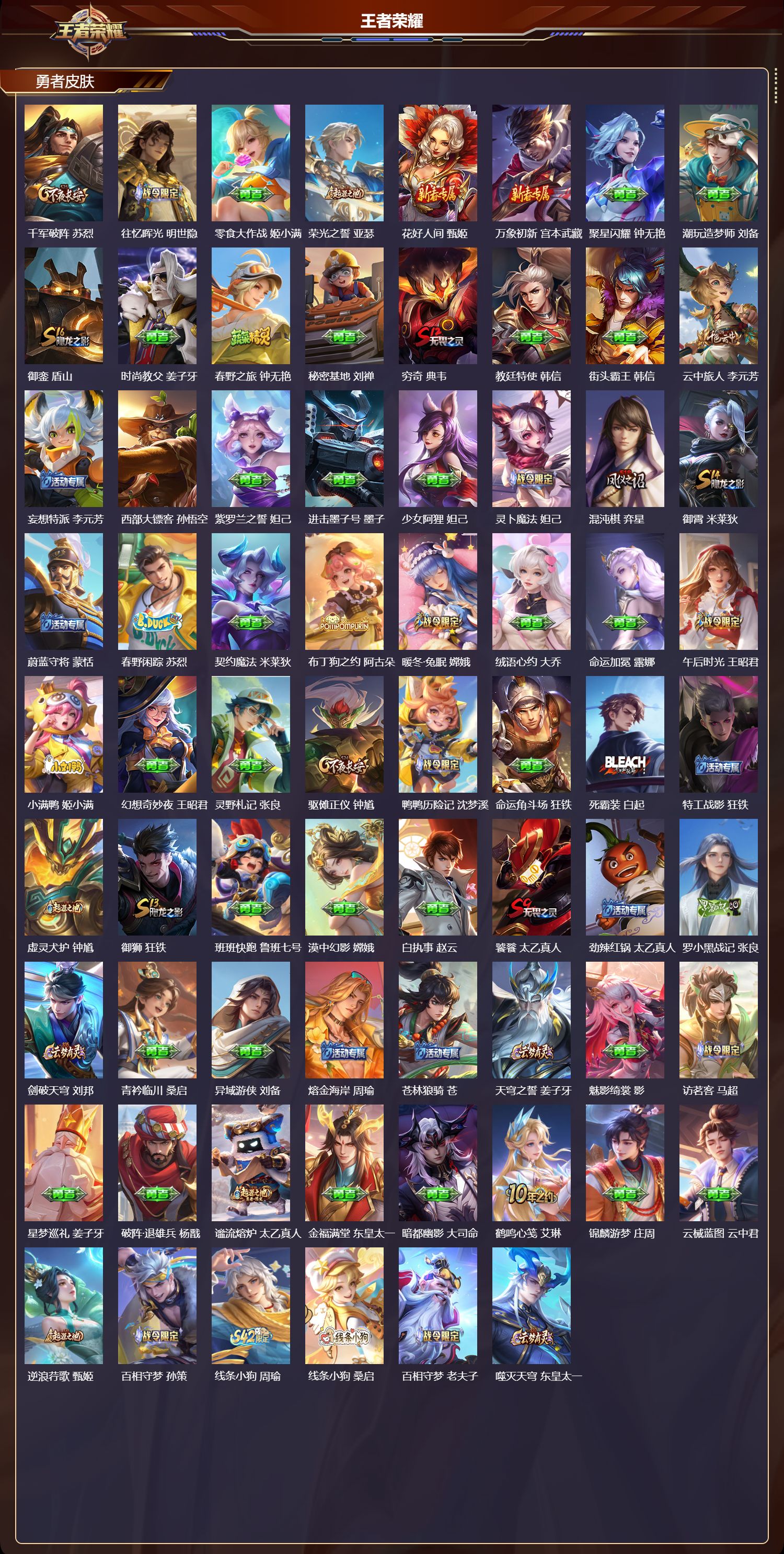 WZMK4210208王者荣耀账号详情图7