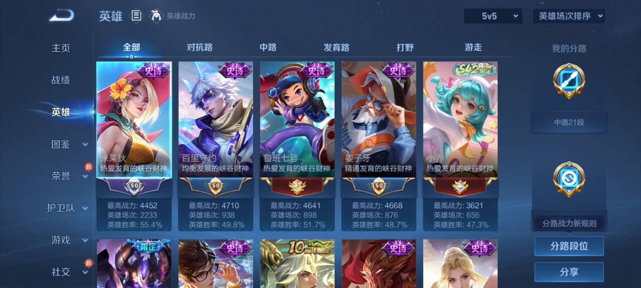 WZCMW4217867王者荣耀账号详情图5