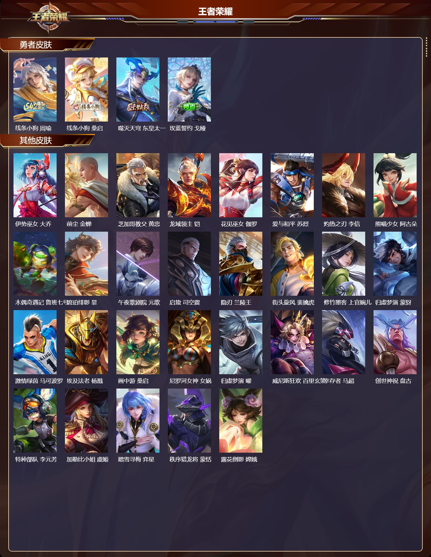 WZQM4210180王者荣耀账号详情图5