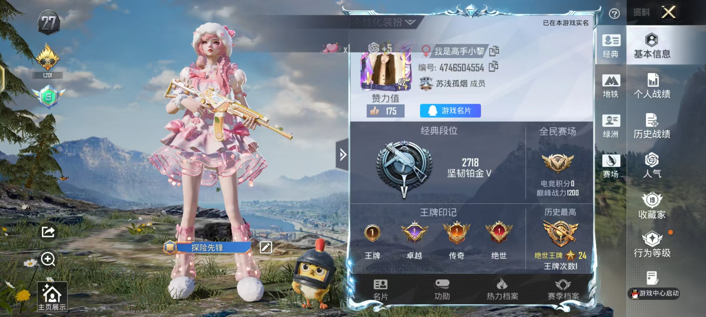 HPCMW4115237和平精英账号详情图3