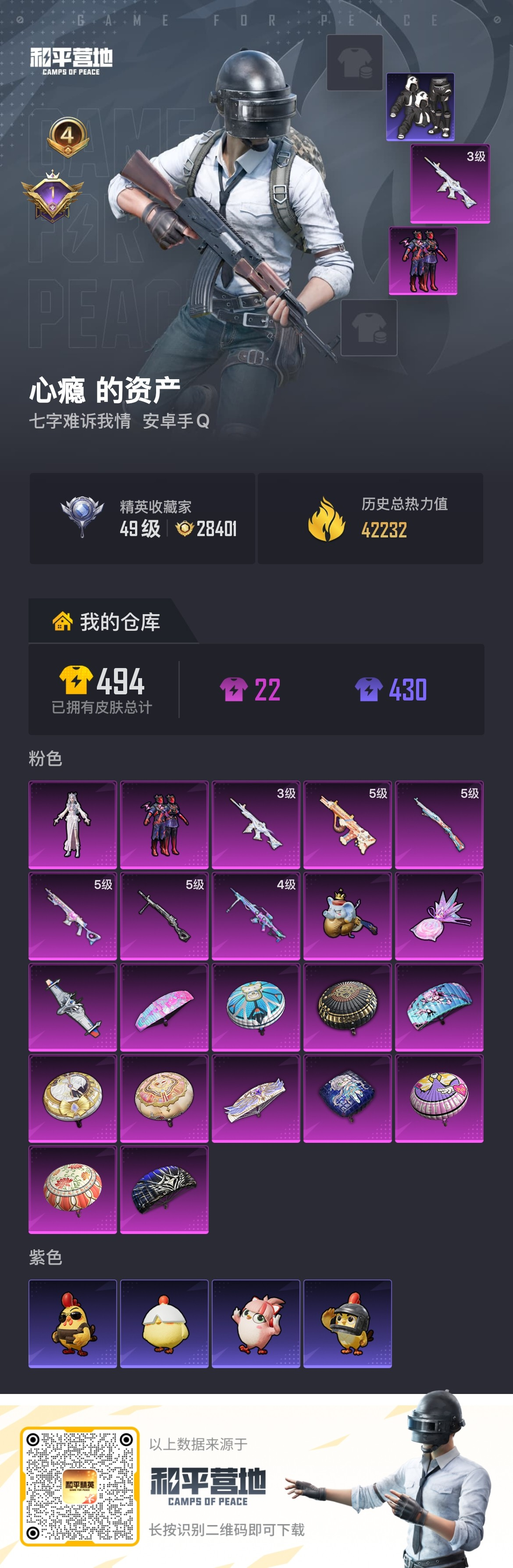 HPSJ4116214和平精英账号详情图2