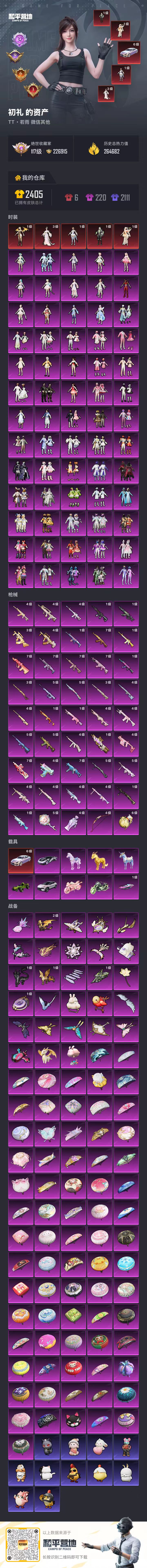 HPSJ4116179和平精英账号详情图2