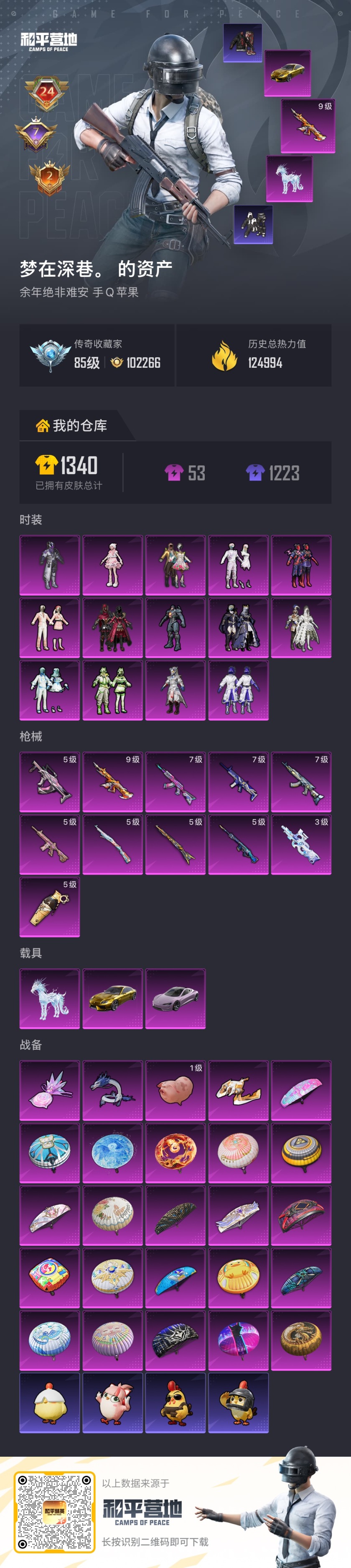 HPSJ4116467和平精英账号详情图2